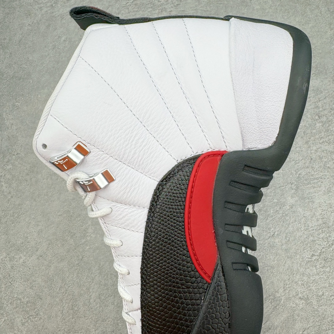 图片[7]-💰540 ＃SZ纯原 Air Jordan AJ12 Retro 白黑红 货号：CT8013-162 外贸特供批次 原楦原档案数据开模打造 原汁原味12代鞋型 进口原厂皮料 原厂碳板 原装材料 原厂定制金属扣 原厂电绣 支持与公司货全方位对比 只服务于5%懂鞋的高端客户 发国外可支持各种retail商店充正寄售 SIZE：40 40.5 41 42 42.5 43 44 44.5 45 45.5 46 47.5 48.5 编码：by6936000-运动鞋