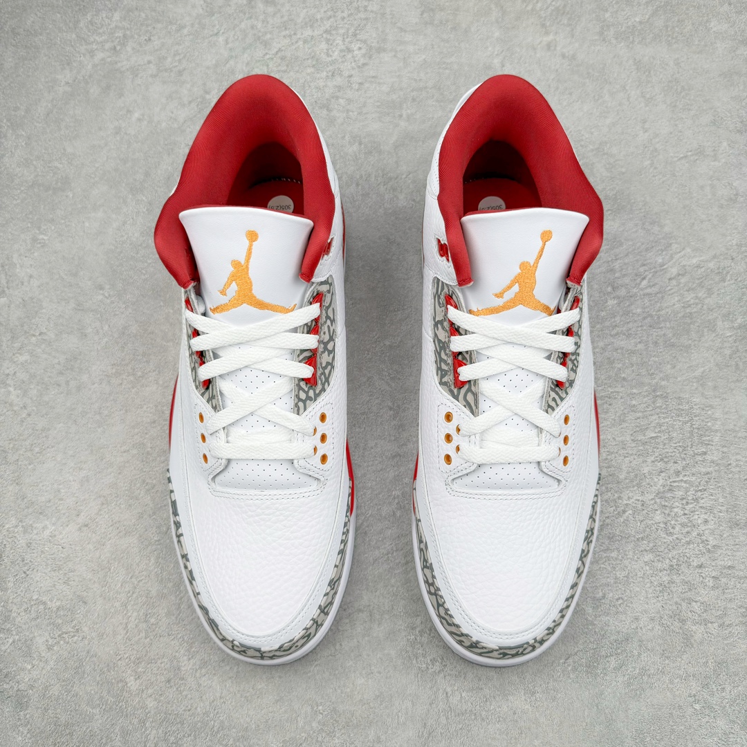 图片[2]-💰390 ＃Lw纯原 Air Jordan AJ3 Retro 白酒红 红雀配色 CT8532-126 圈内最强三代系列 匠心打造 开发时长超过半年 目前可过各类鉴定或无法鉴定 裸鞋随便操作 全套原纸板楦头开发 原厂大底磨具加持立体防滑纹理 原装可视Air Sole气垫 原汁原味最完美的三代版型 唯一正确鞋头趴度弧度高度鞋身腰线 原厂TPU彩虹扎染后跟饰片 正确内里反口里网布 皮料菱角分明不变形无多余毛边 广东原厂zp同批次手工大底描漆拉丝 市场唯一原厂鞋扣模具 原厂织唛标 原厂飞人电绣工艺 尾指中部跳三针 独家绑鞋带手法 印刷中底布 四线拉帮 米色美纹纸贴合固定 进口港宝加持 后跟自然饱满 全鞋荧光划线卡点 追求极致完美 每一双都是工艺品 多重QC质检 超越公司货的品控标准 实实在在的免检产品 SIZE：36 36.5 37.5 38 38.5 39 40 40.5 41 42 42.5 43 44 44.5 45 45.5 46 47.5 48.5 编码：by4936060-运动鞋