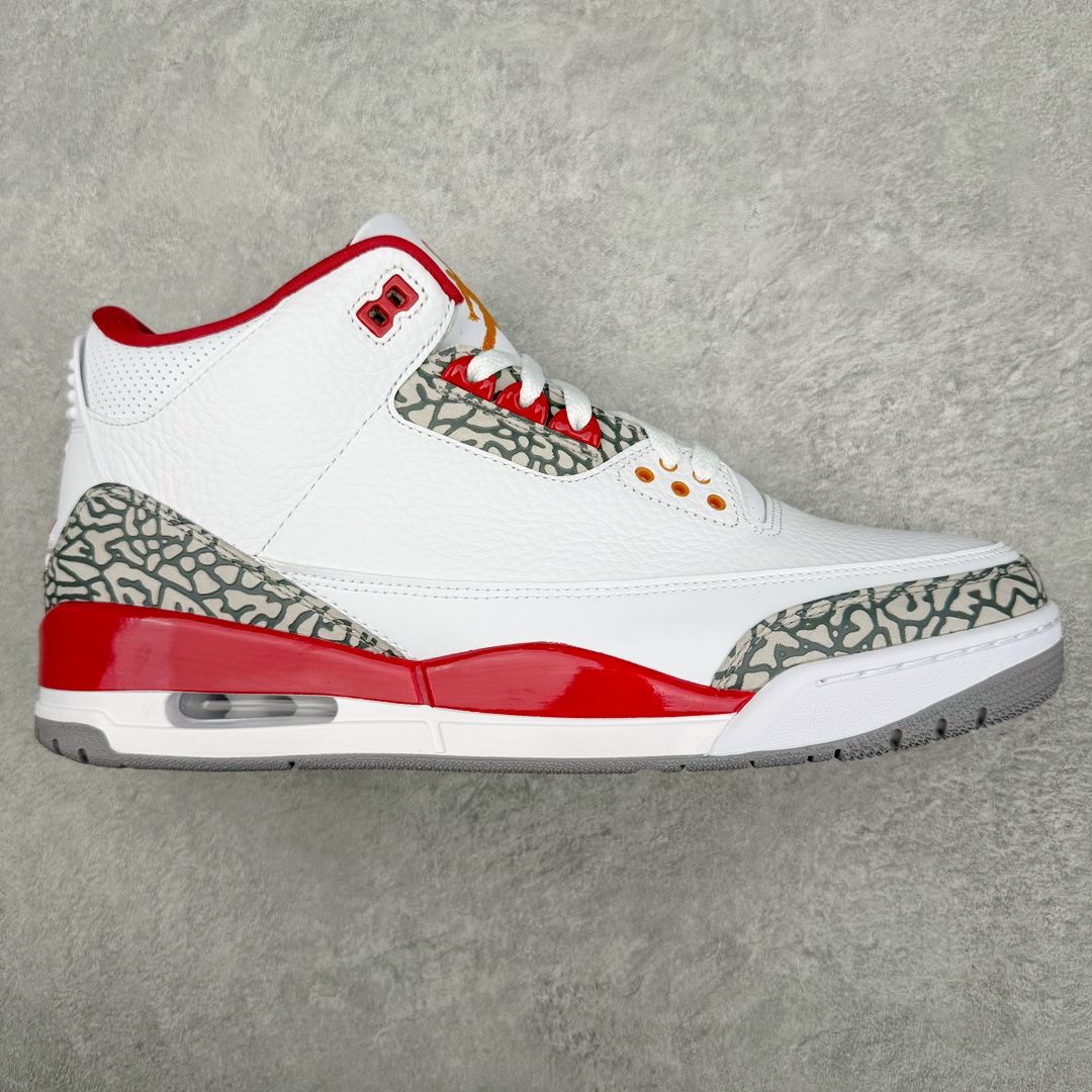 💰390 ＃Lw纯原 Air Jordan AJ3 Retro 白酒红 红雀配色 CT8532-126 圈内最强三代系列 匠心打造 开发时长超过半年 目前可过各类鉴定或无法鉴定 裸鞋随便操作 全套原纸板楦头开发 原厂大底磨具加持立体防滑纹理 原装可视Air Sole气垫 原汁原味最完美的三代版型 唯一正确鞋头趴度弧度高度鞋身腰线 原厂TPU彩虹扎染后跟饰片 正确内里反口里网布 皮料菱角分明不变形无多余毛边 广东原厂zp同批次手工大底描漆拉丝 市场唯一原厂鞋扣模具 原厂织唛标 原厂飞人电绣工艺 尾指中部跳三针 独家绑鞋带手法 印刷中底布 四线拉帮 米色美纹纸贴合固定 进口港宝加持 后跟自然饱满 全鞋荧光划线卡点 追求极致完美 每一双都是工艺品 多重QC质检 超越公司货的品控标准 实实在在的免检产品 SIZE：36 36.5 37.5 38 38.5 39 40 40.5 41 42 42.5 43 44 44.5 45 45.5 46 47.5 48.5 编码：by4936060-运动鞋