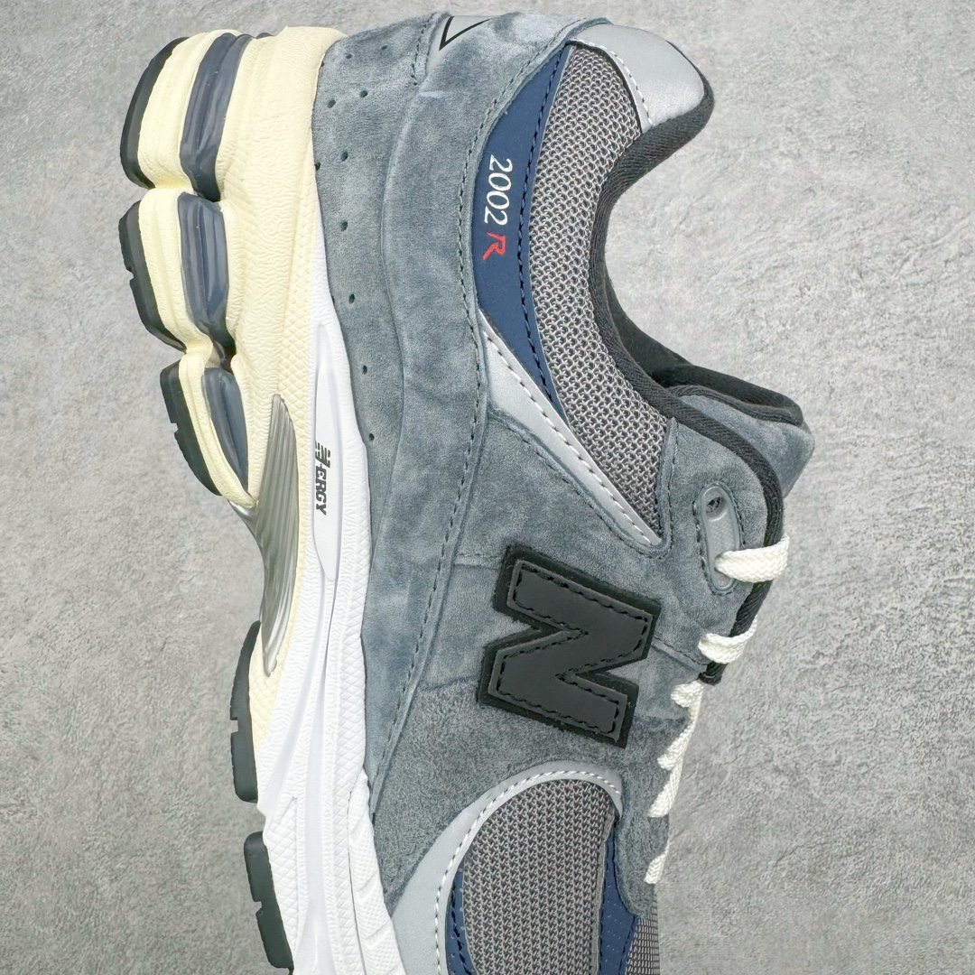 图片[6]-＃M纯原 JJJJound x New Balance M2002RU2 灰蓝黑 NB新百伦潮流复古织物皮革减震防滑耐磨轻便低帮跑步鞋 原档数据独立私模大底 唯一正确六层组合大底 RB前软后硬 百分百还原原鞋脚感 基于市场现有版本全新升级调整 NB市场最强产物 全网最全配色加持 全套原楦原纸板原厂数据开发 全鞋电脑针车加持 原厂网布 原装进口头层翻毛皮料正确绒感卡色 正确中底拉帮中底网布细节 一比一手工擦旧效果 冲裁组合 匠心打造 耗时两个月开发完成 工艺极其复杂难度可想而知 高端零售专供产物 尺码：36 37 37.5 38 38.5 39.5 40 40.5 41.5 42 42.5 43 44 44.5 45 45.5 46.5 47-选品中心