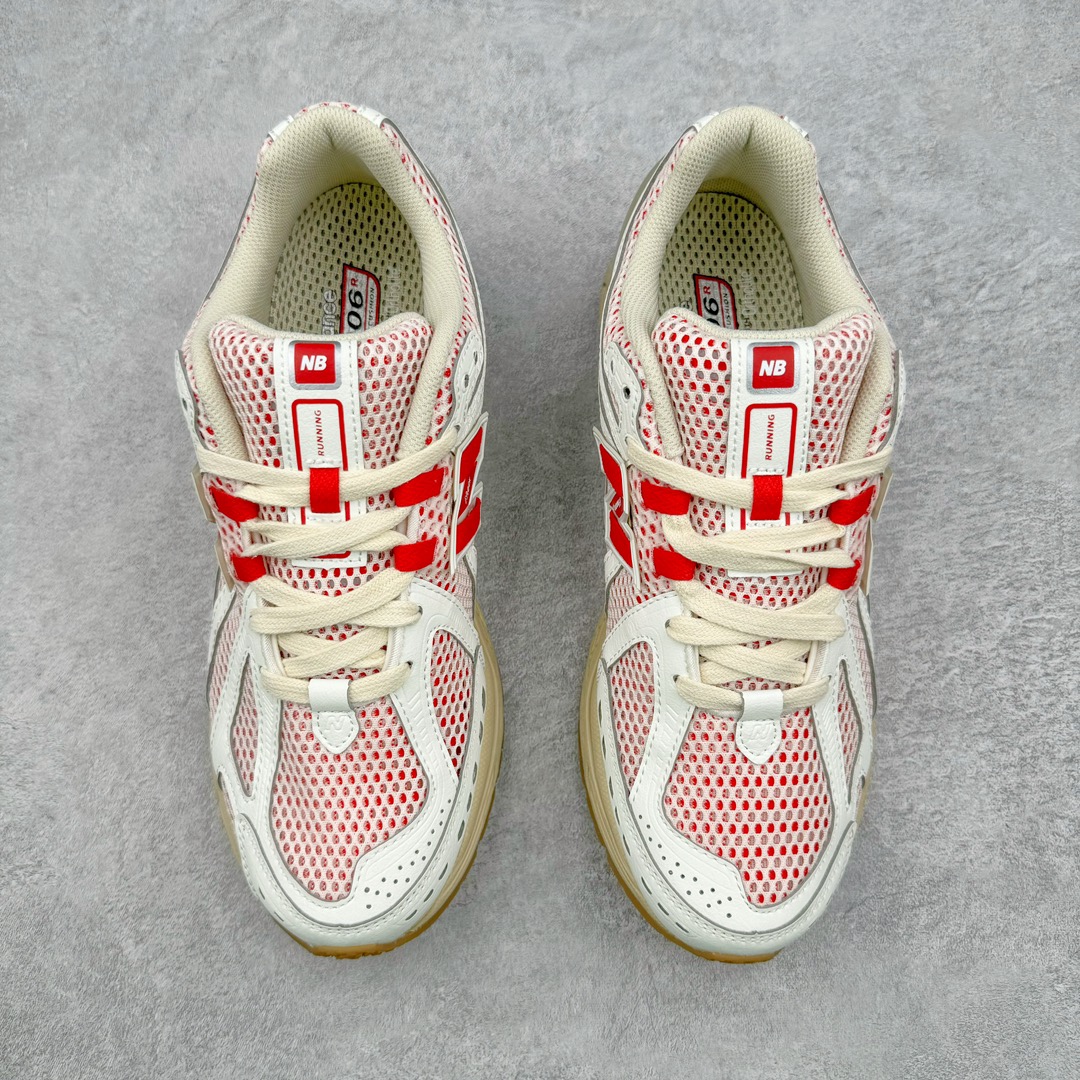 图片[2]-＃M纯原 New Balance M1906RO 白红 NB新百伦潮流复古织物皮革减震防滑耐磨轻便低帮跑步鞋 原档数据独立私模大底 唯一正确六层组合大底 RB前软后硬 百分百还原原鞋脚感 基于市场现有版本全新升级调整 NB市场最强产物 全网最全配色加持 全套原楦原纸板原厂数据开发 全鞋电脑针车加持 原厂网布 原装进口头层翻毛皮料正确绒感卡色 正确中底拉帮中底网布细节 一比一手工擦旧效果 冲裁组合 匠心打造 耗时两个月开发完成 工艺极其复杂难度可想而知 高端零售专供产物 尺码：36 37 37.5 38 38.5 39.5 40 40.5 41.5 42 42.5 43 44 44.5 45 45.5 46.5 47-选品中心
