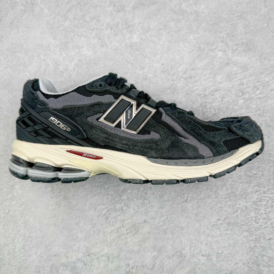 图片[3]-＃M纯原 New Balance M1906R系列 NB新百伦潮流复古织物皮革减震防滑耐磨轻便低帮跑步鞋 原档数据独立私模大底 唯一正确六层组合大底 RB前软后硬 百分百还原原鞋脚感 基于市场现有版本全新升级调整 NB市场最强产物 全网最全配色加持 全套原楦原纸板原厂数据开发 全鞋电脑针车加持 原厂网布 原装进口头层翻毛皮料正确绒感卡色 正确中底拉帮中底网布细节 一比一手工擦旧效果 冲裁组合 匠心打造 耗时两个月开发完成 工艺极其复杂难度可想而知 高端零售专供产物 尺码：36 37 37.5 38 38.5 39.5 40 40.5 41.5 42 42.5 43 44 44.5 45 45.5 46.5 47-选品中心
