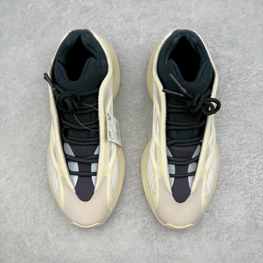 图片[2]-＃Lw纯原 yeezy 700V3 黑武士配色 H67799 全套原楦原纸版 打造灵魂正确版型 原厂贾卡原面 纹路与正品一致 高频进口夜光KPU完美组合原面 呈现炫丽星空夜光效果 此款非Boost爆米花科技 鞋底采用BOUNCE 全新缓震科技 脚感同样舒适 原厂RB鞋头材质 质感厚度与正品一致 完美贴合成型 正确原盒原标包装 匠心工艺 仅对原鞋 完美充正几率过验！尺码 36 36.5 40 40.5 41 42 42.5 43 44 44.5 45 46 46.5 47 48-选品中心