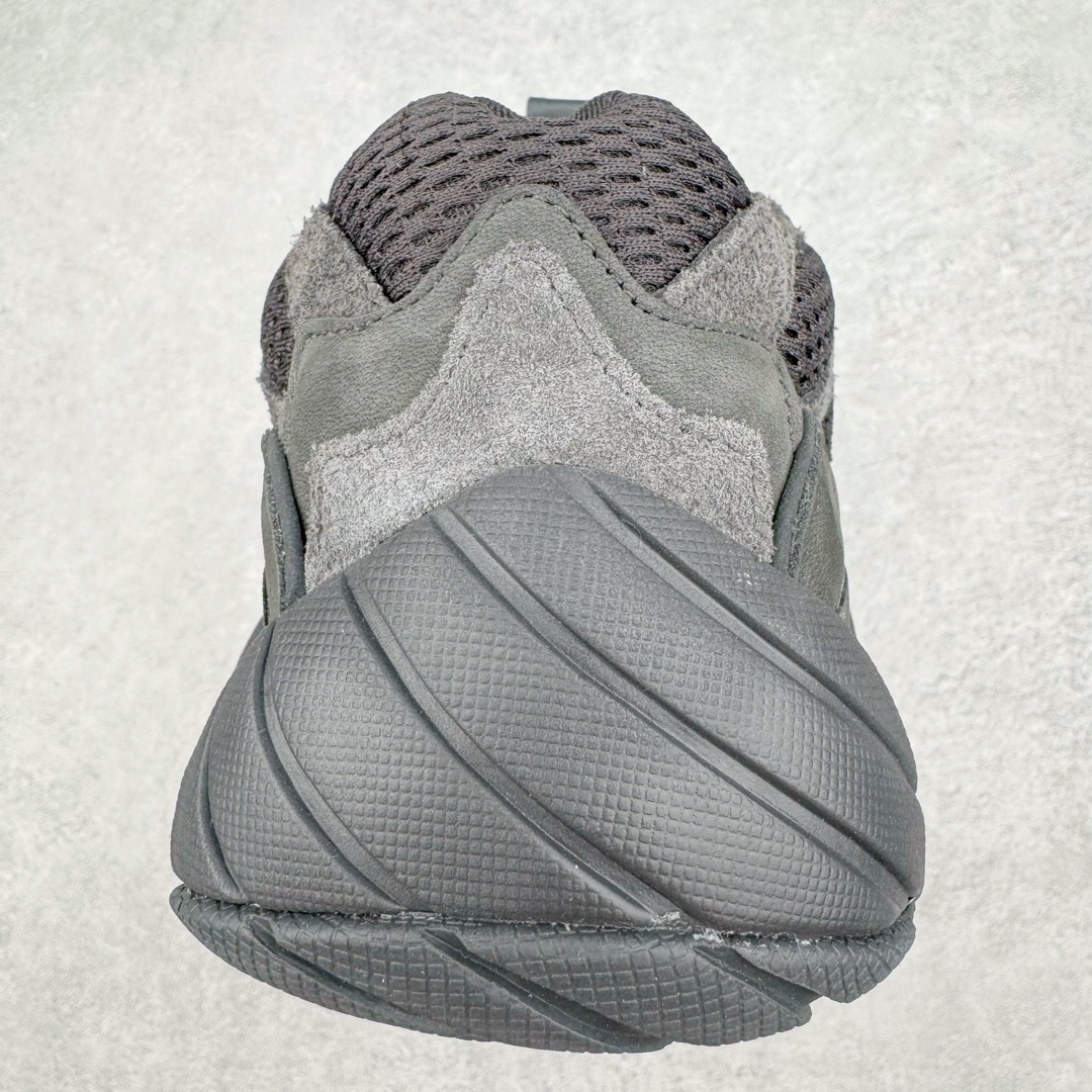 图片[8]-＃Lw纯原 Yeezy 500 Desert Rat 黑色 F36640 圈内高端卖家首选 完美零瑕疵 冲正绝不翻车 万邦原厂翻毛、甩纹牛皮 内置adiPRENE+减震科技 全鞋包括内里 机台针车间距调整与原版一致 原底模具开发 \\\”adiPRENE\\\”字样完美呈现 UV紫光下 鞋面、鞋垫反馈效果正确 原标测写 内外标、吊牌芯片卡 遵循原版 尺码：36 36.5 37 38 38.5 39 40 40.5 41 42 42.5 43 44 44.5 45 46 46.5 47 48-选品中心