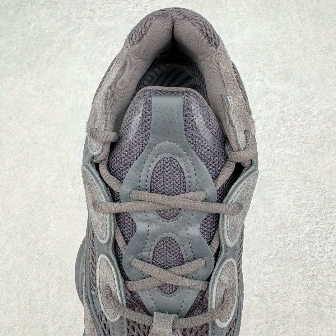 图片[5]-＃Lw纯原 Yeezy 500 Desert Rat 黑色 F36640 圈内高端卖家首选 完美零瑕疵 冲正绝不翻车 万邦原厂翻毛、甩纹牛皮 内置adiPRENE+减震科技 全鞋包括内里 机台针车间距调整与原版一致 原底模具开发 \\\”adiPRENE\\\”字样完美呈现 UV紫光下 鞋面、鞋垫反馈效果正确 原标测写 内外标、吊牌芯片卡 遵循原版 尺码：36 36.5 37 38 38.5 39 40 40.5 41 42 42.5 43 44 44.5 45 46 46.5 47 48-选品中心