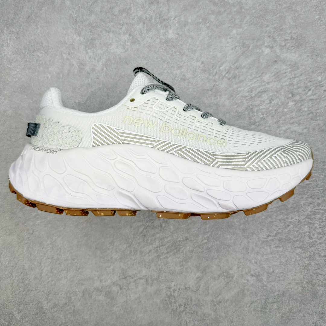 图片[7]-New Balance Fresh Foam X Trail More v3 新百伦NB莫尔V3系列低帮轻量化厚底户外越野休闲运动慢跑鞋 MTMORNGR 无论是越野训练跑还是享受自然美景 New Balance Fresh Foam X Trail More v3 都能确保双脚凉爽舒适 获得缓震支撑 这款越野跑鞋採用透气的合成/网眼鞋面 加上双层 Fresh Foam X 中底实现绝佳舒适著感 搭载鞋头防护科技与 All Terrain 系列最厚鞋底 可防止碎石跑入鞋内 让你尽情探索不受限 尺码：36 37 37.5 38 38.5 39.5 40 40.5 41.5 42 42.5 43 44 44.5 45-选品中心
