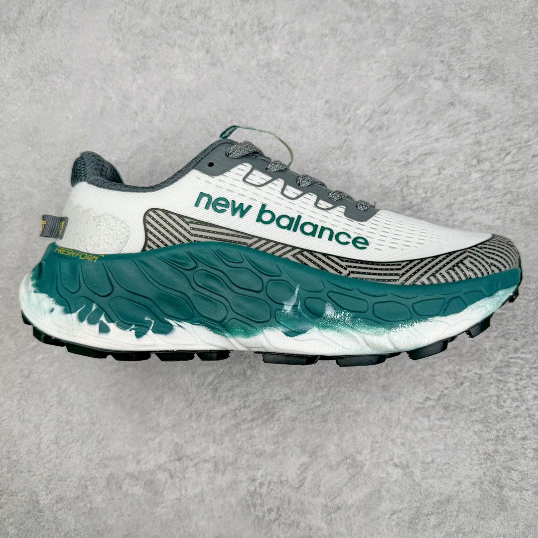 图片[8]-New Balance Fresh Foam X Trail More v3 新百伦NB莫尔V3系列低帮轻量化厚底户外越野休闲运动慢跑鞋 MTMORNGR 无论是越野训练跑还是享受自然美景 New Balance Fresh Foam X Trail More v3 都能确保双脚凉爽舒适 获得缓震支撑 这款越野跑鞋採用透气的合成/网眼鞋面 加上双层 Fresh Foam X 中底实现绝佳舒适著感 搭载鞋头防护科技与 All Terrain 系列最厚鞋底 可防止碎石跑入鞋内 让你尽情探索不受限 尺码：36 37 37.5 38 38.5 39.5 40 40.5 41.5 42 42.5 43 44 44.5 45-选品中心