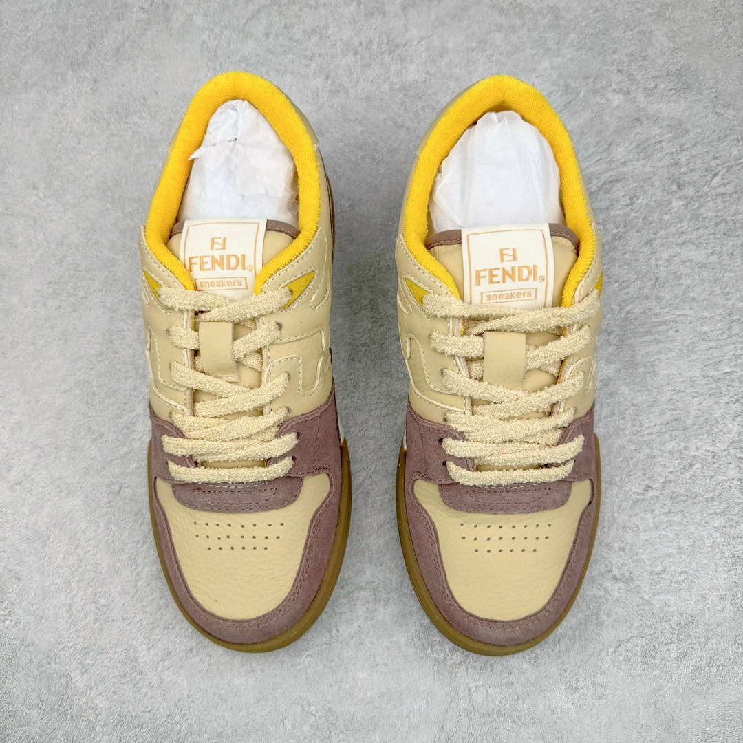 图片[2]-＃S版纯原 FENDI 芬迪 Match sneaters低帮运动鞋 独家定制 全身20几个细节点全部做到一致还原 吊打市面所有版本 独家原装套装配件官方同源 渠道原装订单 全套专柜包装物及配件#鞋底嵌入核心防伪芯片感应装置 FENDI芬迪match最新爆款情侣款运动鞋板鞋原版购入 高工艺无缝细空胶技术 贴楦误差0.05mm,鞋底采用固特异内外锁死工艺 最大限度弯折永不开胶 原鞋一致效果环保无味 鞋面采用麂皮和皮革拼接组合 logo内里采用毛巾绒里 上脚超级柔软 轻便 舒适搭配卫衣 尺码：35 36 37 38 39 40 41 42 43 44 45-选品中心