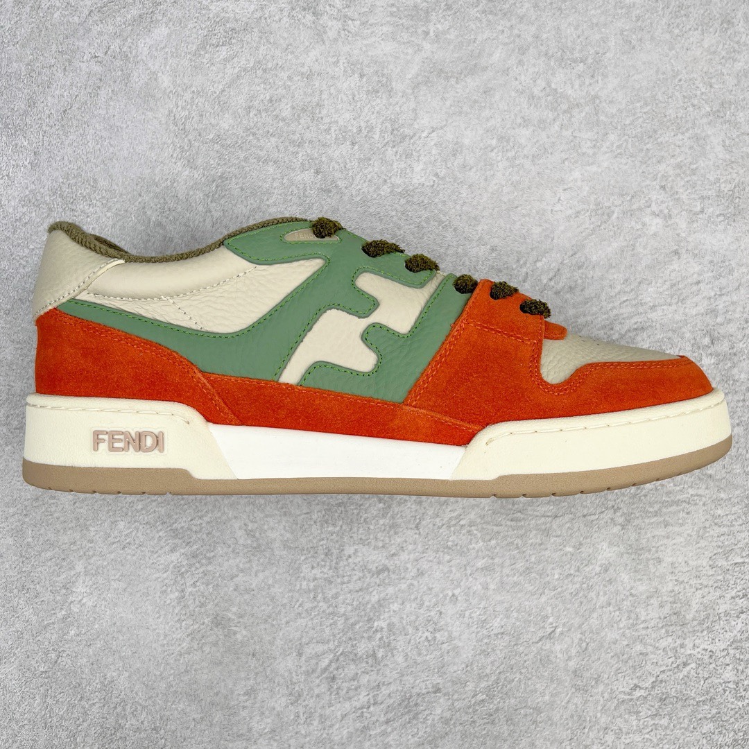 图片[5]-＃S版纯原 FENDI 芬迪 Match sneaters低帮运动鞋 独家定制 全身20几个细节点全部做到一致还原 吊打市面所有版本 独家原装套装配件官方同源 渠道原装订单 全套专柜包装物及配件#鞋底嵌入核心防伪芯片感应装置 FENDI芬迪match最新爆款情侣款运动鞋板鞋原版购入 高工艺无缝细空胶技术 贴楦误差0.05mm,鞋底采用固特异内外锁死工艺 最大限度弯折永不开胶 原鞋一致效果环保无味 鞋面采用麂皮和皮革拼接组合 logo内里采用毛巾绒里 上脚超级柔软 轻便 舒适搭配卫衣 尺码：35 36 37 38 39 40 41 42 43 44 45-选品中心