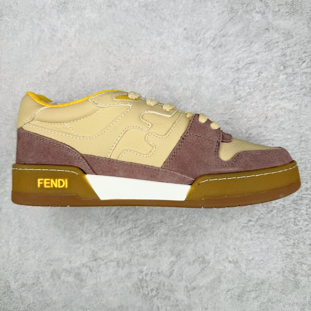 图片[6]-＃S版纯原 FENDI 芬迪 Match sneaters低帮运动鞋 独家定制 全身20几个细节点全部做到一致还原 吊打市面所有版本 独家原装套装配件官方同源 渠道原装订单 全套专柜包装物及配件#鞋底嵌入核心防伪芯片感应装置 FENDI芬迪match最新爆款情侣款运动鞋板鞋原版购入 高工艺无缝细空胶技术 贴楦误差0.05mm,鞋底采用固特异内外锁死工艺 最大限度弯折永不开胶 原鞋一致效果环保无味 鞋面采用麂皮和皮革拼接组合 logo内里采用毛巾绒里 上脚超级柔软 轻便 舒适搭配卫衣 尺码：35 36 37 38 39 40 41 42 43 44 45-选品中心