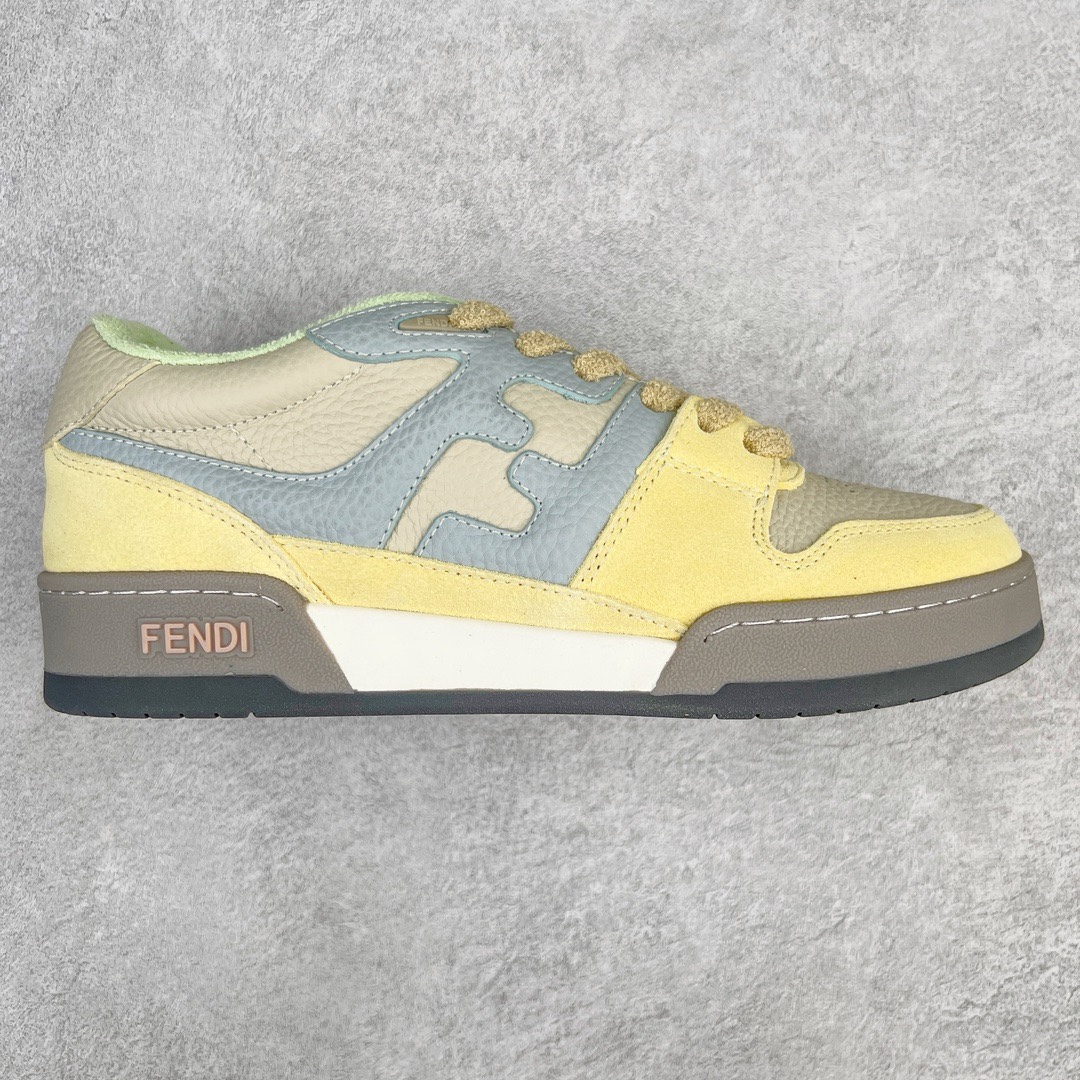 图片[4]-＃S版纯原 FENDI 芬迪 Match sneaters低帮运动鞋 独家定制 全身20几个细节点全部做到一致还原 吊打市面所有版本 独家原装套装配件官方同源 渠道原装订单 全套专柜包装物及配件#鞋底嵌入核心防伪芯片感应装置 FENDI芬迪match最新爆款情侣款运动鞋板鞋原版购入 高工艺无缝细空胶技术 贴楦误差0.05mm,鞋底采用固特异内外锁死工艺 最大限度弯折永不开胶 原鞋一致效果环保无味 鞋面采用麂皮和皮革拼接组合 logo内里采用毛巾绒里 上脚超级柔软 轻便 舒适搭配卫衣 尺码：35 36 37 38 39 40 41 42 43 44 45-选品中心