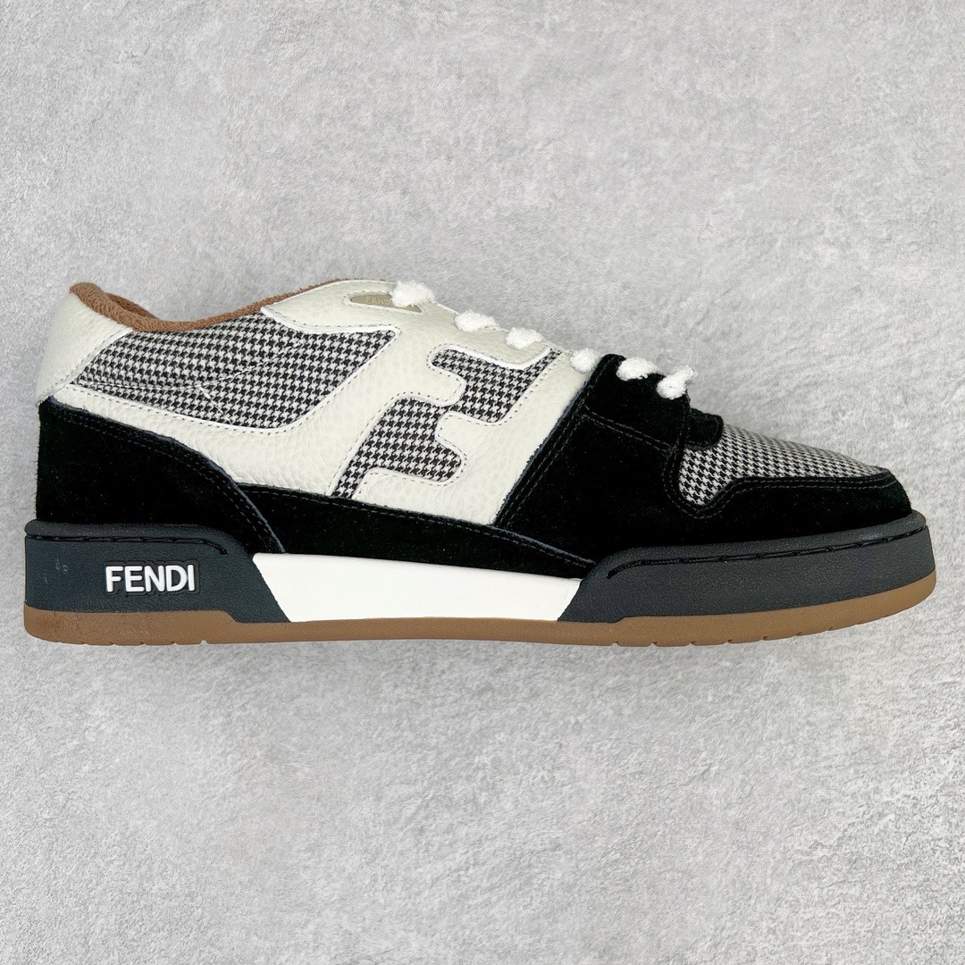 图片[7]-＃S版纯原 FENDI 芬迪 Match sneaters低帮运动鞋 独家定制 全身20几个细节点全部做到一致还原 吊打市面所有版本 独家原装套装配件官方同源 渠道原装订单 全套专柜包装物及配件#鞋底嵌入核心防伪芯片感应装置 FENDI芬迪match最新爆款情侣款运动鞋板鞋原版购入 高工艺无缝细空胶技术 贴楦误差0.05mm,鞋底采用固特异内外锁死工艺 最大限度弯折永不开胶 原鞋一致效果环保无味 鞋面采用麂皮和皮革拼接组合 logo内里采用毛巾绒里 上脚超级柔软 轻便 舒适搭配卫衣 尺码：35 36 37 38 39 40 41 42 43 44 45-选品中心