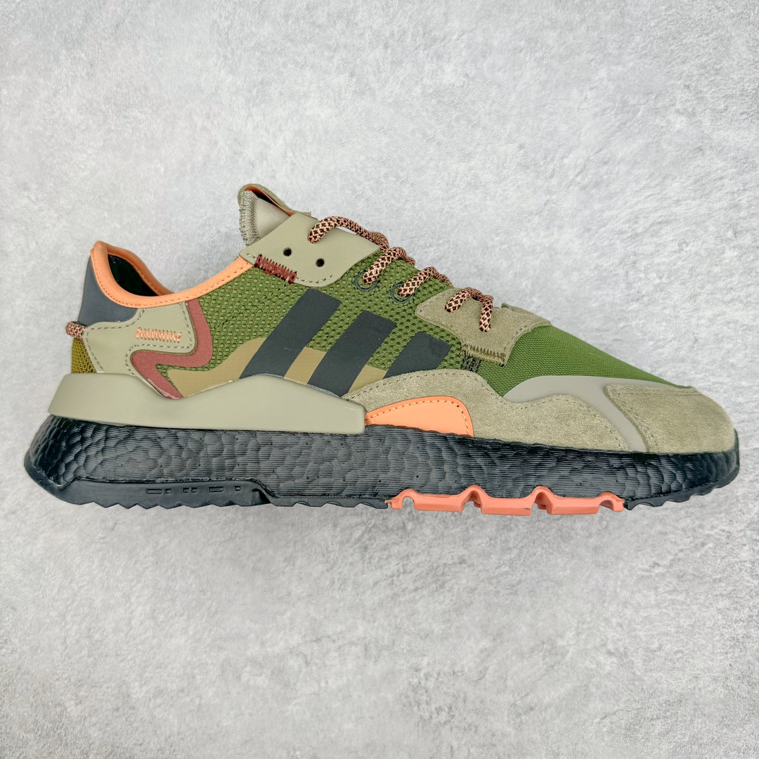 图片[10]-＃纯原福利 AD originals Nite Jogger Pride 夜行者减震耐磨低帮反光复古休闲百搭运动跑鞋 原厂材料 原厂大底 原装工艺 原鞋一致 记忆海绵 鞋眼使用原鞋一致电绣加针车工艺 后跟全部一致采用原鞋工艺 四针六线进口机 区别市面三针五线 头层皮打造 原厂流水标 3D喷漆 瞄漆 私家独模 网布搭配麂皮拼接打造鞋面 极具复古风格鞋头及鞋跟点缀3M反光设计 极为亮眼中底采用全掌Boost科技 厚度相当可观 脚感极佳 尺码：36 36⅔ 37⅓ 38 38⅔ 39⅓ 40 40⅔ 41⅓ 42 42⅔ 43⅓ 44 45-选品中心