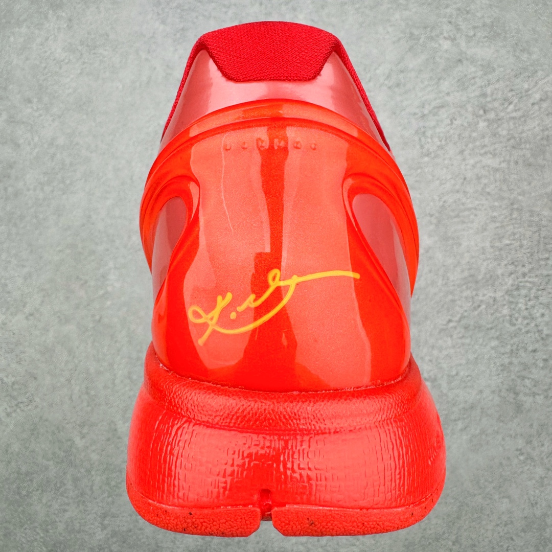 图片[8]-＃GX纯原 NK Zoom Kobe 6 Protro 科比六代 红黑反转青蜂侠 FV4921-600 完美复刻公司货 前掌超大Zoom Turbo气垫 后掌EVA缓震 真正的原汁原味 还原ZP脚感 全身鞋材卡料色独家定制 唯一正确喷漆工艺Swoosh 正确凹凸蛇鳞工艺 正确鞋面渐变效果 内全置真动飞态线 独立原厂模具 最大尺码达到48.5码 首批不拼图大几率过验 亲测已过 支持各种高强度实战 无需担心 上脚价 补货周期极长 脚宽建议买大半码 科比系列前掌偏窄 不影响二次销售 支持七天无理由退换 尺码：40 40.5 41 42 42.5 43 44 44.5 45 45.5 46 47.5 48.5 49.6 50.5-选品中心