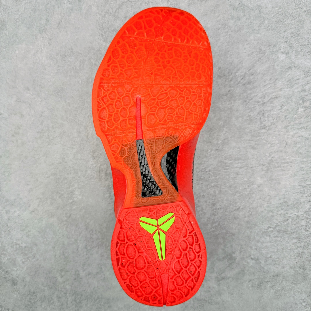 图片[9]-＃GX纯原 NK Zoom Kobe 6 Protro 科比六代 红黑反转青蜂侠 FV4921-600 完美复刻公司货 前掌超大Zoom Turbo气垫 后掌EVA缓震 真正的原汁原味 还原ZP脚感 全身鞋材卡料色独家定制 唯一正确喷漆工艺Swoosh 正确凹凸蛇鳞工艺 正确鞋面渐变效果 内全置真动飞态线 独立原厂模具 最大尺码达到48.5码 首批不拼图大几率过验 亲测已过 支持各种高强度实战 无需担心 上脚价 补货周期极长 脚宽建议买大半码 科比系列前掌偏窄 不影响二次销售 支持七天无理由退换 尺码：40 40.5 41 42 42.5 43 44 44.5 45 45.5 46 47.5 48.5 49.6 50.5-选品中心