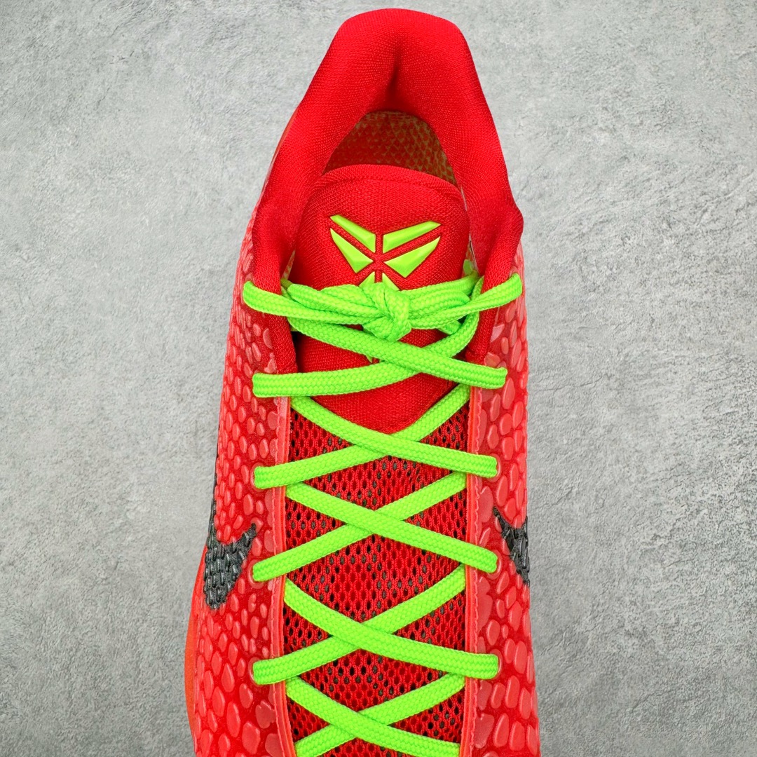 图片[5]-＃GX纯原 NK Zoom Kobe 6 Protro 科比六代 红黑反转青蜂侠 FV4921-600 完美复刻公司货 前掌超大Zoom Turbo气垫 后掌EVA缓震 真正的原汁原味 还原ZP脚感 全身鞋材卡料色独家定制 唯一正确喷漆工艺Swoosh 正确凹凸蛇鳞工艺 正确鞋面渐变效果 内全置真动飞态线 独立原厂模具 最大尺码达到48.5码 首批不拼图大几率过验 亲测已过 支持各种高强度实战 无需担心 上脚价 补货周期极长 脚宽建议买大半码 科比系列前掌偏窄 不影响二次销售 支持七天无理由退换 尺码：40 40.5 41 42 42.5 43 44 44.5 45 45.5 46 47.5 48.5 49.6 50.5-选品中心