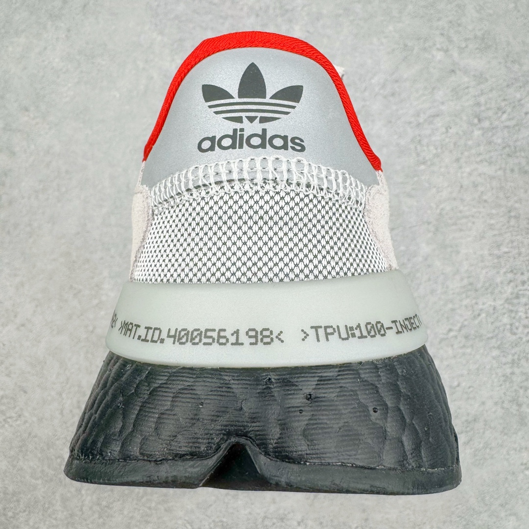 图片[8]-＃纯原福利 AD originals Nite Jogger Pride 夜行者减震耐磨低帮反光复古休闲百搭运动跑鞋 原厂材料 原厂大底 原装工艺 原鞋一致 记忆海绵 鞋眼使用原鞋一致电绣加针车工艺 后跟全部一致采用原鞋工艺 四针六线进口机 区别市面三针五线 头层皮打造 原厂流水标 3D喷漆 瞄漆 私家独模 网布搭配麂皮拼接打造鞋面 极具复古风格鞋头及鞋跟点缀3M反光设计 极为亮眼中底采用全掌Boost科技 厚度相当可观 脚感极佳 尺码：36 36⅔ 37⅓ 38 38⅔ 39⅓ 40 40⅔ 41⅓ 42 42⅔ 43⅓ 44 45-选品中心