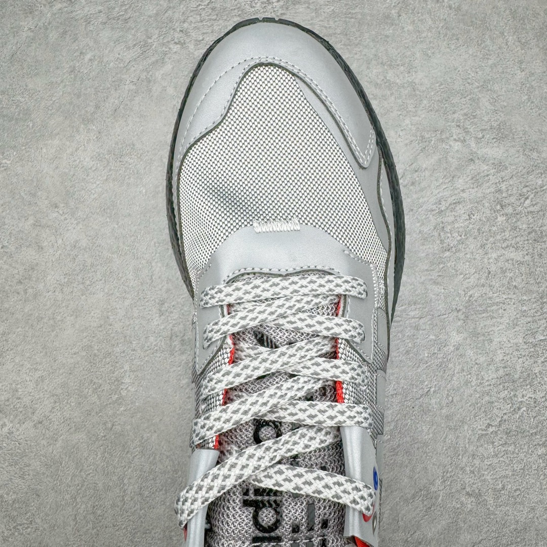 图片[4]-＃纯原福利 AD originals Nite Jogger Pride 夜行者减震耐磨低帮反光复古休闲百搭运动跑鞋 原厂材料 原厂大底 原装工艺 原鞋一致 记忆海绵 鞋眼使用原鞋一致电绣加针车工艺 后跟全部一致采用原鞋工艺 四针六线进口机 区别市面三针五线 头层皮打造 原厂流水标 3D喷漆 瞄漆 私家独模 网布搭配麂皮拼接打造鞋面 极具复古风格鞋头及鞋跟点缀3M反光设计 极为亮眼中底采用全掌Boost科技 厚度相当可观 脚感极佳 尺码：36 36⅔ 37⅓ 38 38⅔ 39⅓ 40 40⅔ 41⅓ 42 42⅔ 43⅓ 44 45-选品中心