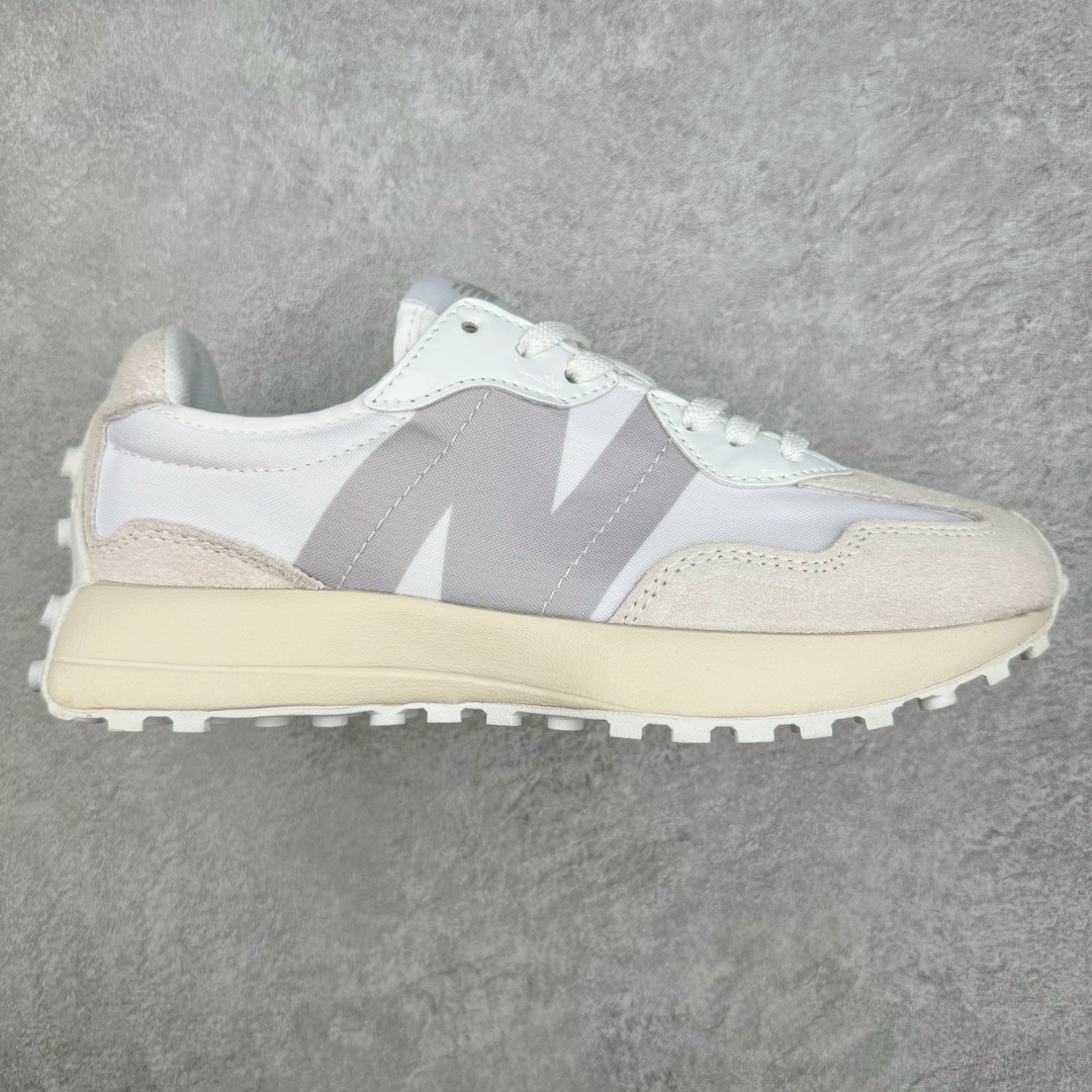 图片[6]-＃福利特价 New Balance MS327 NB新百伦系列复古休闲运动慢跑鞋 以更纯粹的复古风格设计打造的全新造型 侧身还以解构设计 将 N 字标志以做旧压花样式呈现 样式别具新意 而麂皮、冲孔皮革的塑造 则呈现出高级怀旧气质 也让鞋款在奢华时装风格与运动氛围之间达到了平衡 鞋身采用尼龙及猪巴革麂皮物料拼接构成 中底高弹PU材质及满丁防滑橡胶外底 尺码：36 37 37.5 38 38.5 39.5 40 40.5 41.5 42 42.5 43 44 45-选品中心