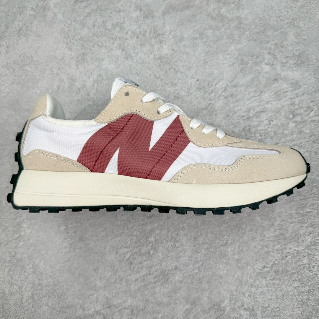New Balance 327 Retro Casual Running Shoes - White/Grey, Multiple Sizes 9 i1710892162 347 0