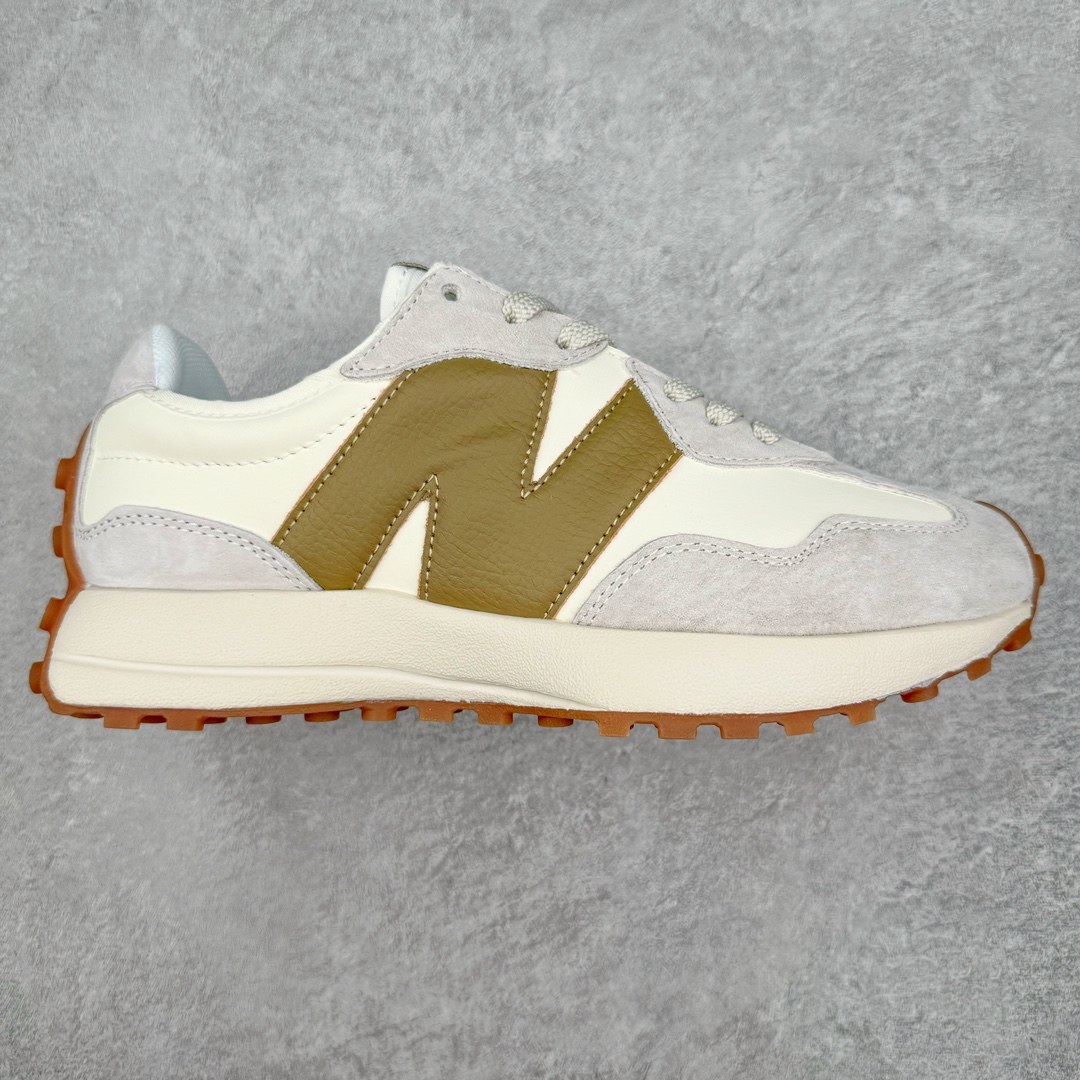 New Balance 327 Retro Casual Running Shoes - White/Grey, Multiple Sizes 8 i1710892163 869 0