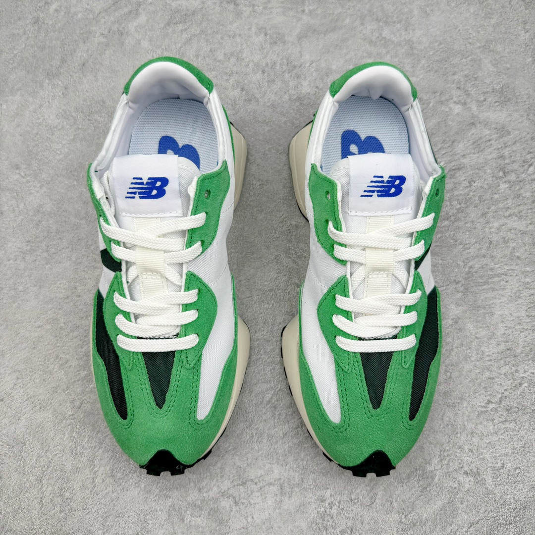 图片[2]-＃福利特价 New Balance MS327 NB新百伦系列复古休闲运动慢跑鞋 以更纯粹的复古风格设计打造的全新造型 侧身还以解构设计 将 N 字标志以做旧压花样式呈现 样式别具新意 而麂皮、冲孔皮革的塑造 则呈现出高级怀旧气质 也让鞋款在奢华时装风格与运动氛围之间达到了平衡 鞋身采用尼龙及猪巴革麂皮物料拼接构成 中底高弹PU材质及满丁防滑橡胶外底 尺码：36 37 37.5 38 38.5 39.5 40 40.5 41.5 42 42.5 43 44 45-选品中心