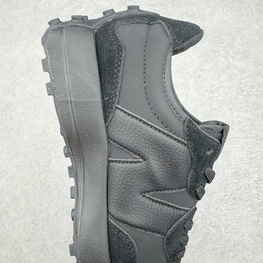 图片[6]-＃福利特价 New Balance MS327 NB新百伦系列复古休闲运动慢跑鞋 以更纯粹的复古风格设计打造的全新造型 侧身还以解构设计 将 N 字标志以做旧压花样式呈现 样式别具新意 而麂皮、冲孔皮革的塑造 则呈现出高级怀旧气质 也让鞋款在奢华时装风格与运动氛围之间达到了平衡 鞋身采用尼龙及猪巴革麂皮物料拼接构成 中底高弹PU材质及满丁防滑橡胶外底 尺码：36 37 37.5 38 38.5 39.5 40 40.5 41.5 42 42.5 43 44 45-选品中心