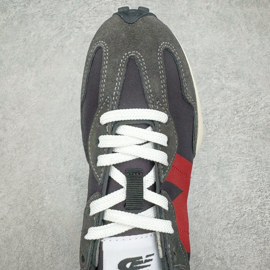 图片[4]-＃福利特价 New Balance MS327 NB新百伦系列复古休闲运动慢跑鞋 以更纯粹的复古风格设计打造的全新造型 侧身还以解构设计 将 N 字标志以做旧压花样式呈现 样式别具新意 而麂皮、冲孔皮革的塑造 则呈现出高级怀旧气质 也让鞋款在奢华时装风格与运动氛围之间达到了平衡 鞋身采用尼龙及猪巴革麂皮物料拼接构成 中底高弹PU材质及满丁防滑橡胶外底 尺码：36 37 37.5 38 38.5 39.5 40 40.5 41.5 42 42.5 43 44 45-选品中心