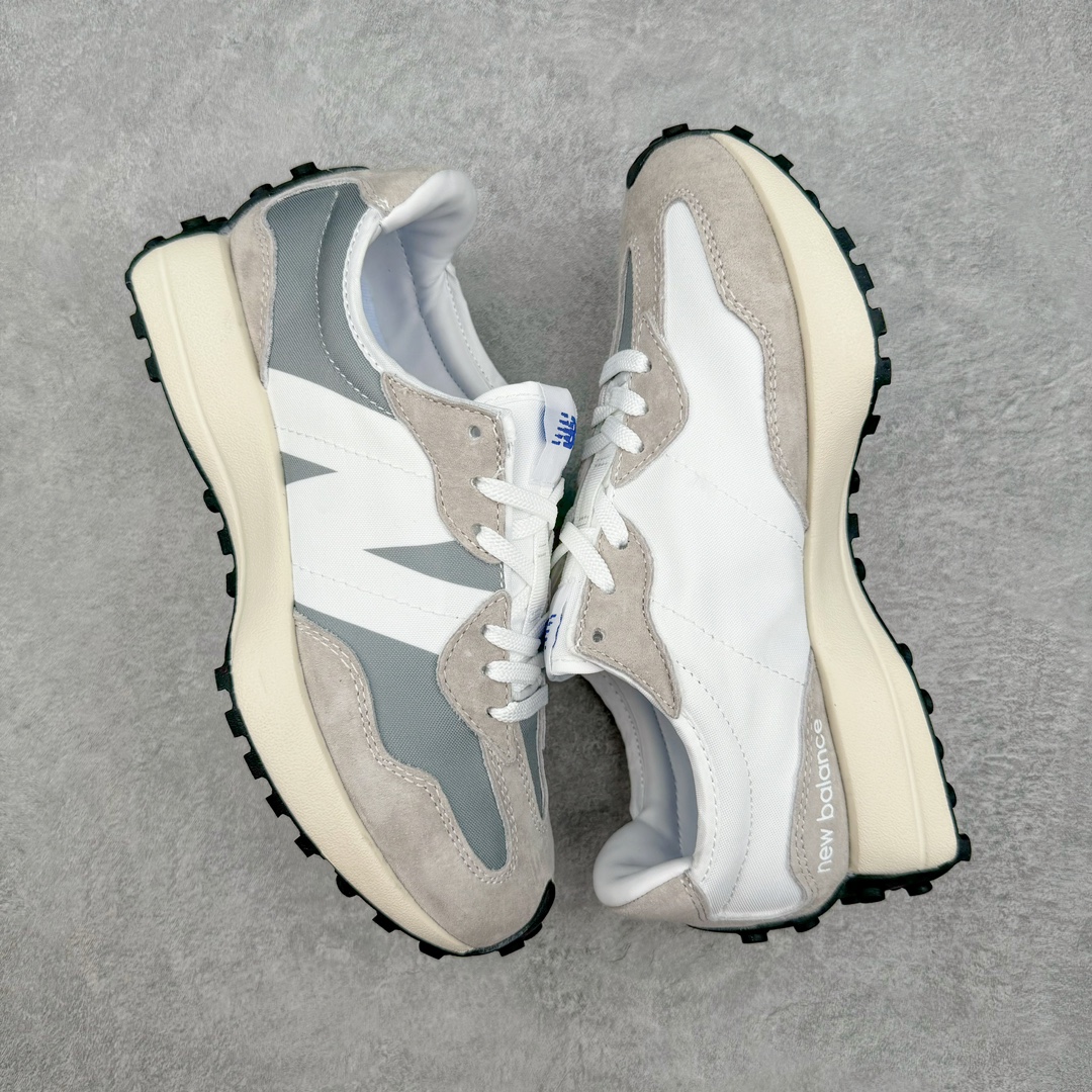 图片[3]-＃福利特价 New Balance MS327 NB新百伦系列复古休闲运动慢跑鞋 以更纯粹的复古风格设计打造的全新造型 侧身还以解构设计 将 N 字标志以做旧压花样式呈现 样式别具新意 而麂皮、冲孔皮革的塑造 则呈现出高级怀旧气质 也让鞋款在奢华时装风格与运动氛围之间达到了平衡 鞋身采用尼龙及猪巴革麂皮物料拼接构成 中底高弹PU材质及满丁防滑橡胶外底 尺码：36 37 37.5 38 38.5 39.5 40 40.5 41.5 42 42.5 43 44 45-选品中心