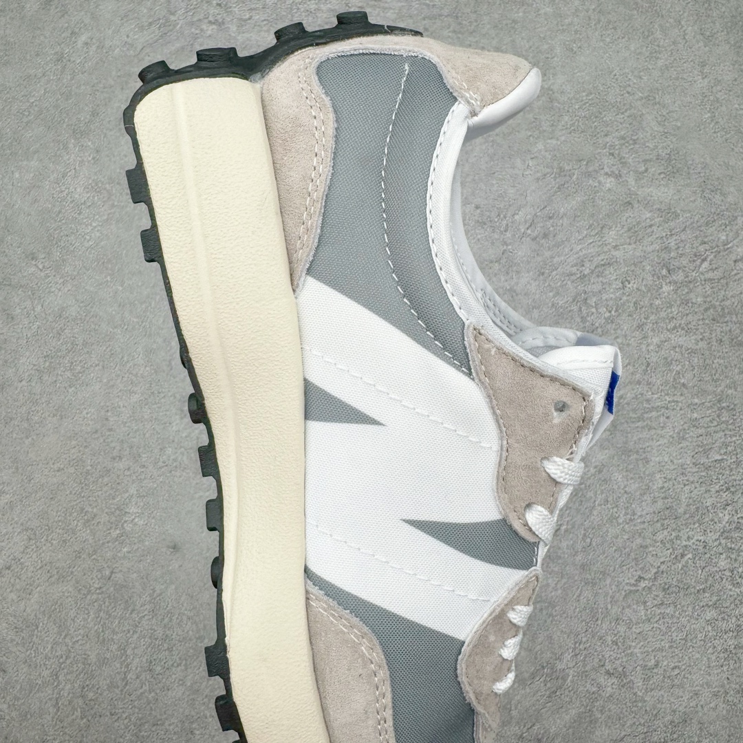 图片[6]-＃福利特价 New Balance MS327 NB新百伦系列复古休闲运动慢跑鞋 以更纯粹的复古风格设计打造的全新造型 侧身还以解构设计 将 N 字标志以做旧压花样式呈现 样式别具新意 而麂皮、冲孔皮革的塑造 则呈现出高级怀旧气质 也让鞋款在奢华时装风格与运动氛围之间达到了平衡 鞋身采用尼龙及猪巴革麂皮物料拼接构成 中底高弹PU材质及满丁防滑橡胶外底 尺码：36 37 37.5 38 38.5 39.5 40 40.5 41.5 42 42.5 43 44 45-选品中心