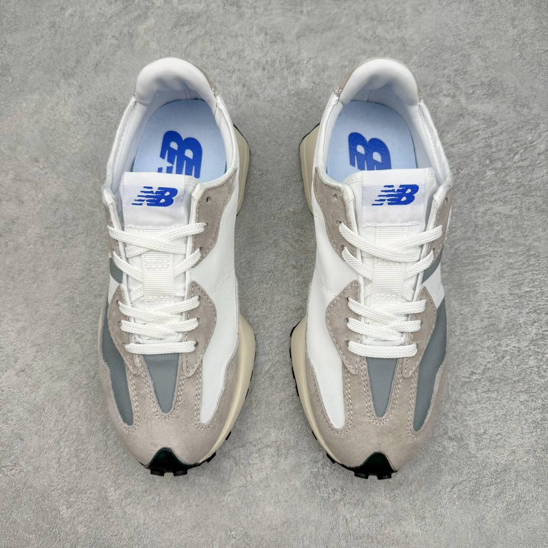 图片[2]-＃福利特价 New Balance MS327 NB新百伦系列复古休闲运动慢跑鞋 以更纯粹的复古风格设计打造的全新造型 侧身还以解构设计 将 N 字标志以做旧压花样式呈现 样式别具新意 而麂皮、冲孔皮革的塑造 则呈现出高级怀旧气质 也让鞋款在奢华时装风格与运动氛围之间达到了平衡 鞋身采用尼龙及猪巴革麂皮物料拼接构成 中底高弹PU材质及满丁防滑橡胶外底 尺码：36 37 37.5 38 38.5 39.5 40 40.5 41.5 42 42.5 43 44 45-选品中心