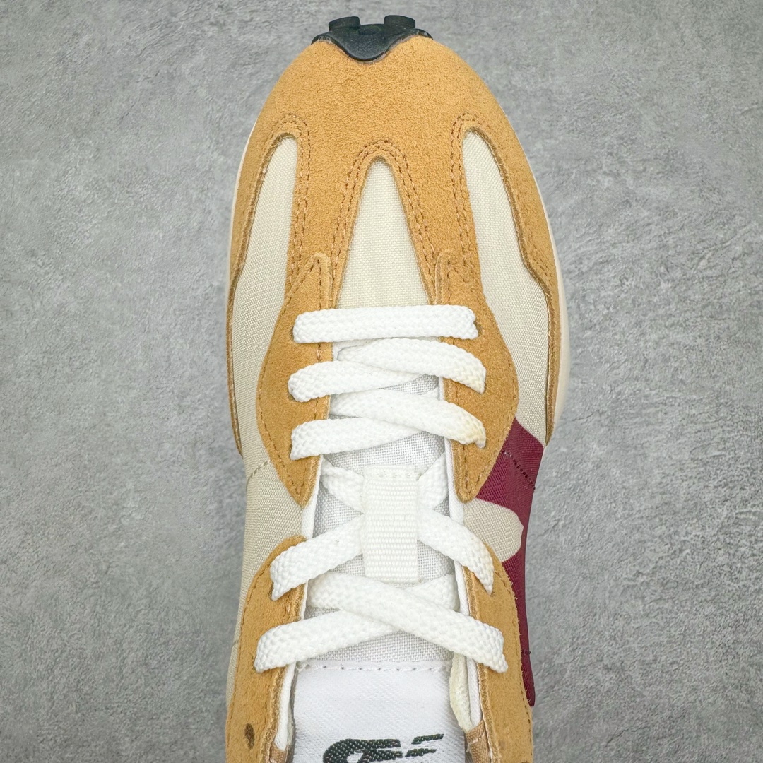 图片[4]-＃福利特价 New Balance MS327 NB新百伦系列复古休闲运动慢跑鞋 以更纯粹的复古风格设计打造的全新造型 侧身还以解构设计 将 N 字标志以做旧压花样式呈现 样式别具新意 而麂皮、冲孔皮革的塑造 则呈现出高级怀旧气质 也让鞋款在奢华时装风格与运动氛围之间达到了平衡 鞋身采用尼龙及猪巴革麂皮物料拼接构成 中底高弹PU材质及满丁防滑橡胶外底 尺码：36 37 37.5 38 38.5 39.5 40 40.5 41.5 42 42.5 43 44 45-选品中心