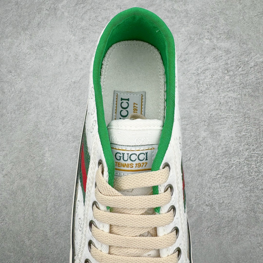 图片[5]-＃福利特价 Gucci 古驰 Tennis 1977系列 低帮休闲板鞋 官方同步新配色 独家首发 市售最高版本 原鞋开发 全套专柜包装物及配件 尺码：35-44-选品中心