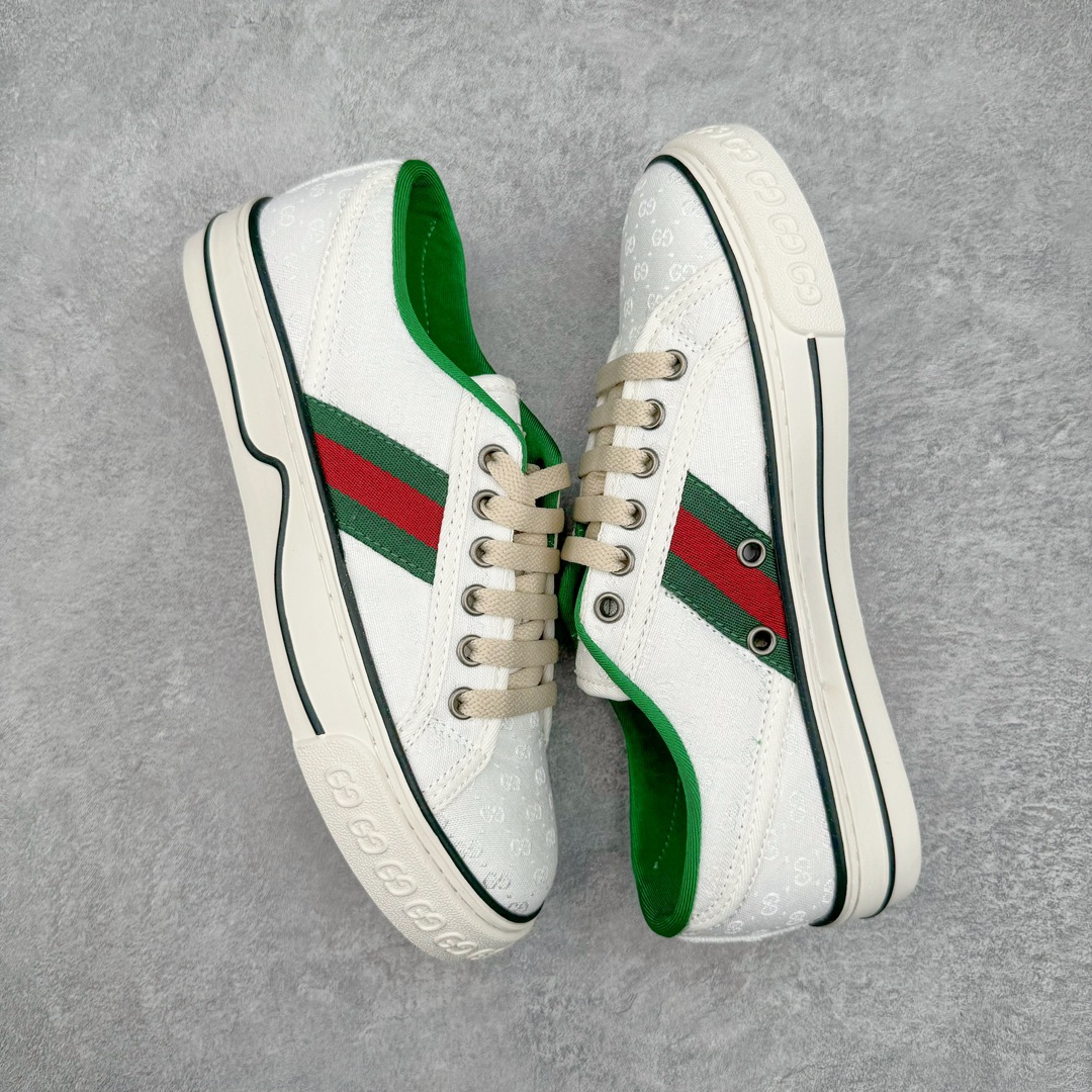 图片[3]-＃福利特价 Gucci 古驰 Tennis 1977系列 低帮休闲板鞋 官方同步新配色 独家首发 市售最高版本 原鞋开发 全套专柜包装物及配件 尺码：35-44-选品中心