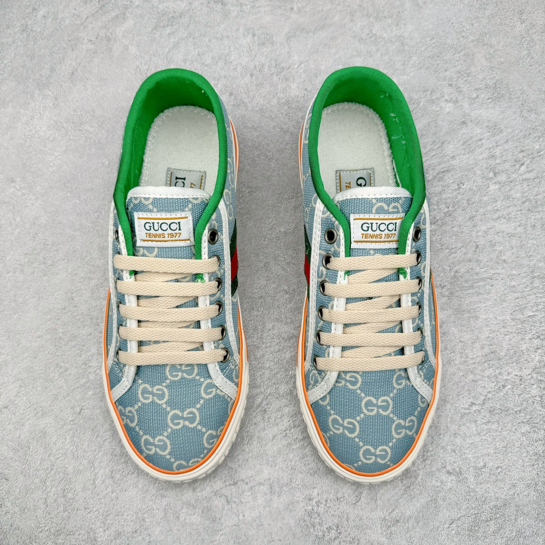图片[2]-＃福利特价 Gucci 古驰 Tennis 1977系列 低帮休闲板鞋 官方同步新配色 独家首发 市售最高版本 原鞋开发 全套专柜包装物及配件 尺码：35-44-选品中心
