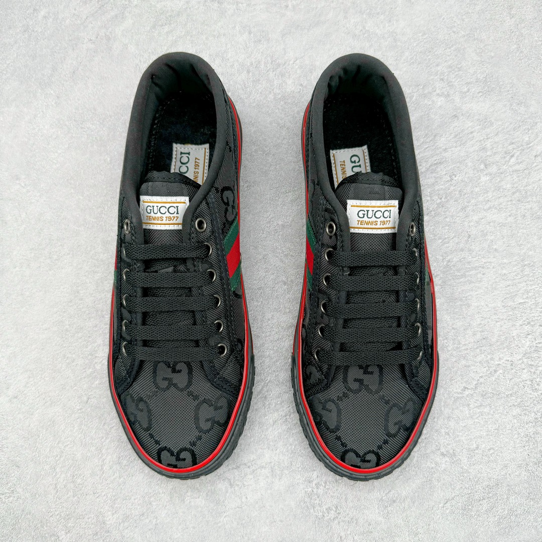 图片[2]-＃福利特价 Gucci 古驰 Tennis 1977系列 低帮休闲板鞋 官方同步新配色 独家首发 市售最高版本 原鞋开发 全套专柜包装物及配件 尺码：35-44-选品中心