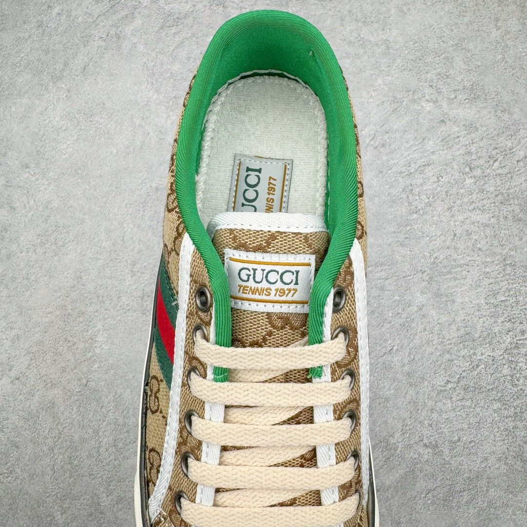图片[5]-＃福利特价 Gucci 古驰 Tennis 1977系列 低帮休闲板鞋 官方同步新配色 独家首发 市售最高版本 原鞋开发 全套专柜包装物及配件 尺码：35-44-选品中心