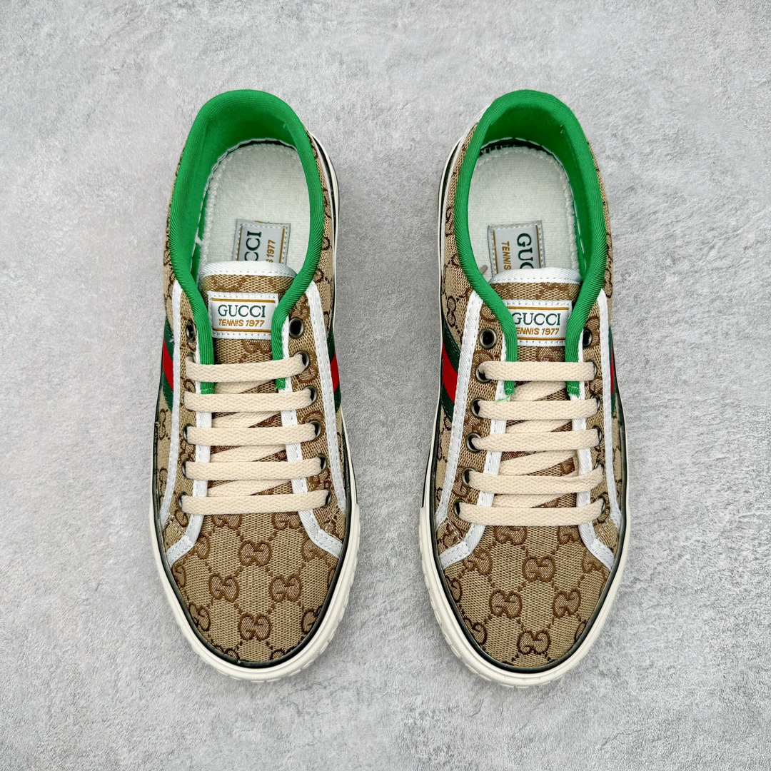 图片[2]-＃福利特价 Gucci 古驰 Tennis 1977系列 低帮休闲板鞋 官方同步新配色 独家首发 市售最高版本 原鞋开发 全套专柜包装物及配件 尺码：35-44-选品中心
