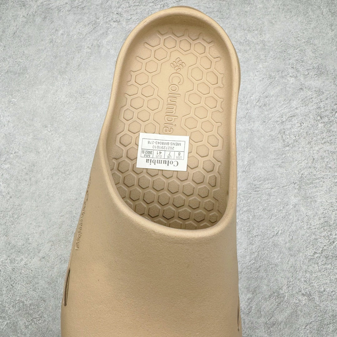 图片[5]-＃DG莞产 Columbia 哥伦比亚休闲舒适轻便百搭低帮一字拖鞋 男款 货号：骨白 BM8043-278/奶白BL8043-193/黑色BL8043-010 Columbia成立于1938年 源自美国俄勒冈州波特兰市 是有着80年悠久历史的国际户外品牌 哥伦比亚倡导“Tested Tough要玩就玩真的”品牌精神 实地测试文化作为其品牌基因 致力透过产品传递品牌精髓：Columbia执着于让消费者在户外得到专业的真实保护 可以更长时间地享受户外乐趣 尺码：40 41 42 43 44 45-选品中心