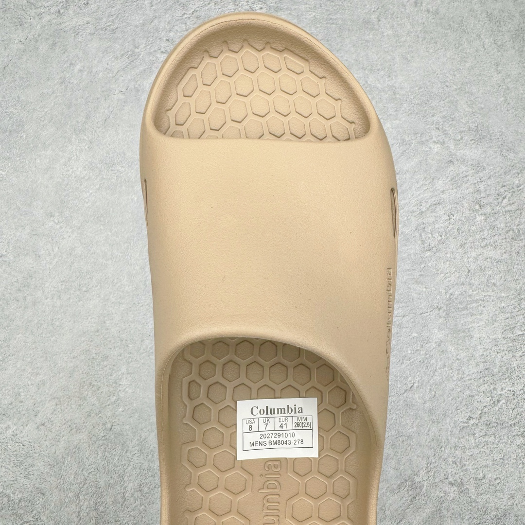 图片[4]-＃DG莞产 Columbia 哥伦比亚休闲舒适轻便百搭低帮一字拖鞋 男款 货号：骨白 BM8043-278/奶白BL8043-193/黑色BL8043-010 Columbia成立于1938年 源自美国俄勒冈州波特兰市 是有着80年悠久历史的国际户外品牌 哥伦比亚倡导“Tested Tough要玩就玩真的”品牌精神 实地测试文化作为其品牌基因 致力透过产品传递品牌精髓：Columbia执着于让消费者在户外得到专业的真实保护 可以更长时间地享受户外乐趣 尺码：40 41 42 43 44 45-选品中心