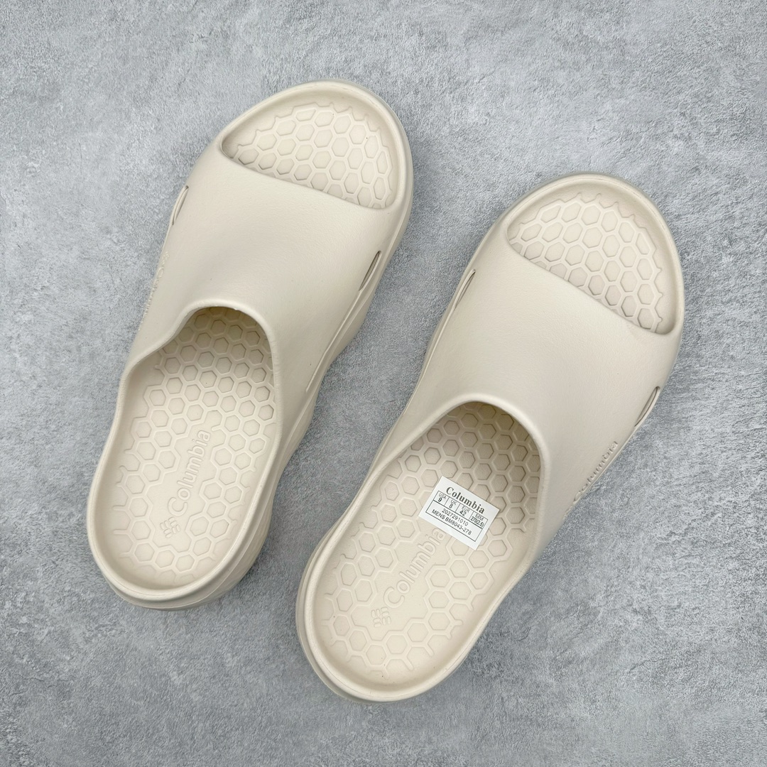 图片[3]-＃DG莞产 Columbia 哥伦比亚休闲舒适轻便百搭低帮一字拖鞋 男款 货号：骨白 BM8043-278/奶白BL8043-193/黑色BL8043-010 Columbia成立于1938年 源自美国俄勒冈州波特兰市 是有着80年悠久历史的国际户外品牌 哥伦比亚倡导“Tested Tough要玩就玩真的”品牌精神 实地测试文化作为其品牌基因 致力透过产品传递品牌精髓：Columbia执着于让消费者在户外得到专业的真实保护 可以更长时间地享受户外乐趣 尺码：40 41 42 43 44 45-选品中心