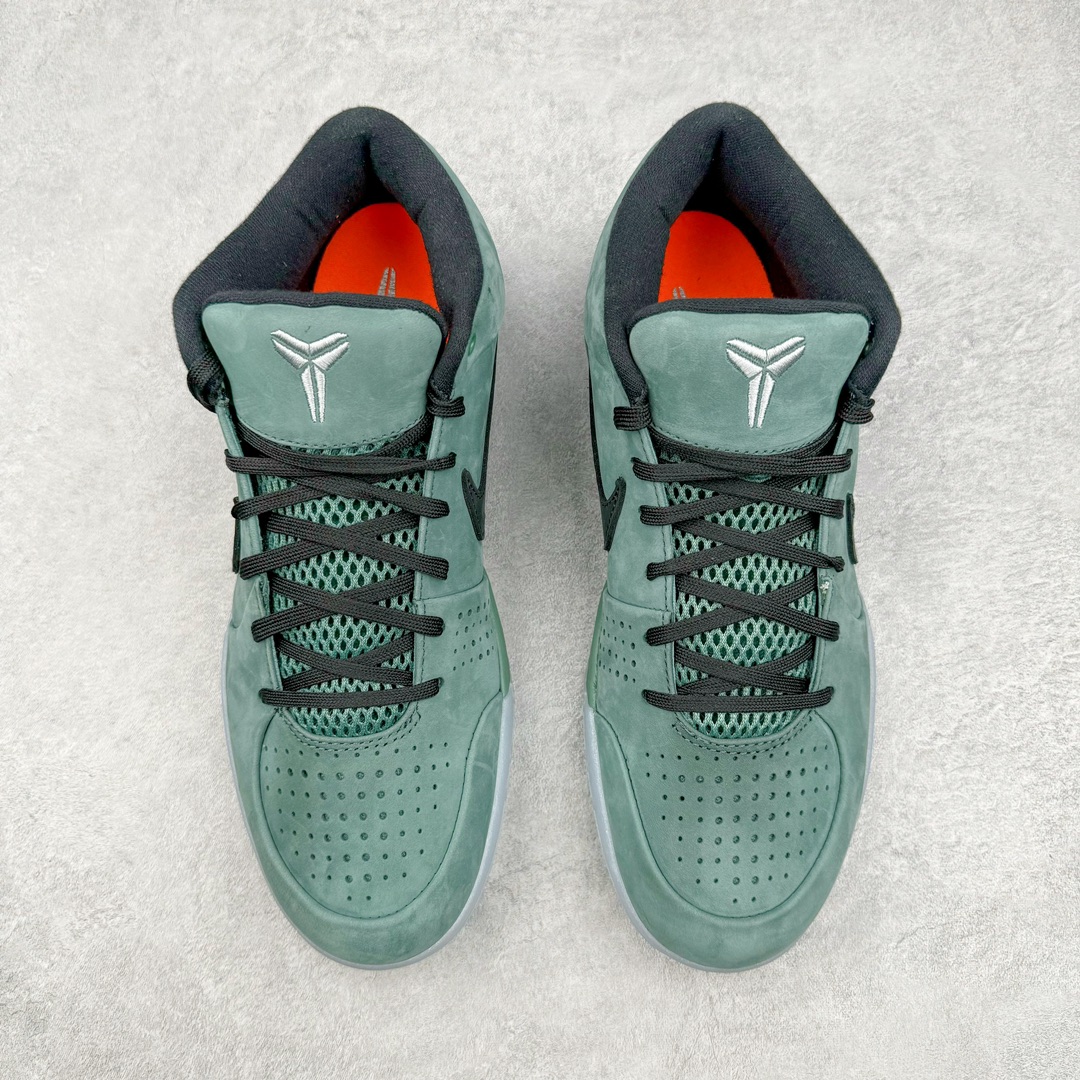 图片[2]-＃S2纯原 NK Zoom Kobe 4 科比四代 电镀银绿色 FQ3545-300 Zoom Turbo气垫➕后掌EVA缓震 实战配置直接拉满 原楦纸板开发 鞋身流线型、后跟塑形 区分土肥圆 原档数据3D打印 鞋面细节匹配原版 全身鞋材卡料色独家定制 唯一正确喷漆 SWOOSH NK专利Flyknit飞线科技 给予鞋身足够抗扭矩力 真实底模最大48.5 实战利器 专供海外市场 尺码：40 40.5 41 42 42.5 43 44 44.5 45 46 47.5 48.5 （脚宽、脚胖 建议买大半码）-选品中心