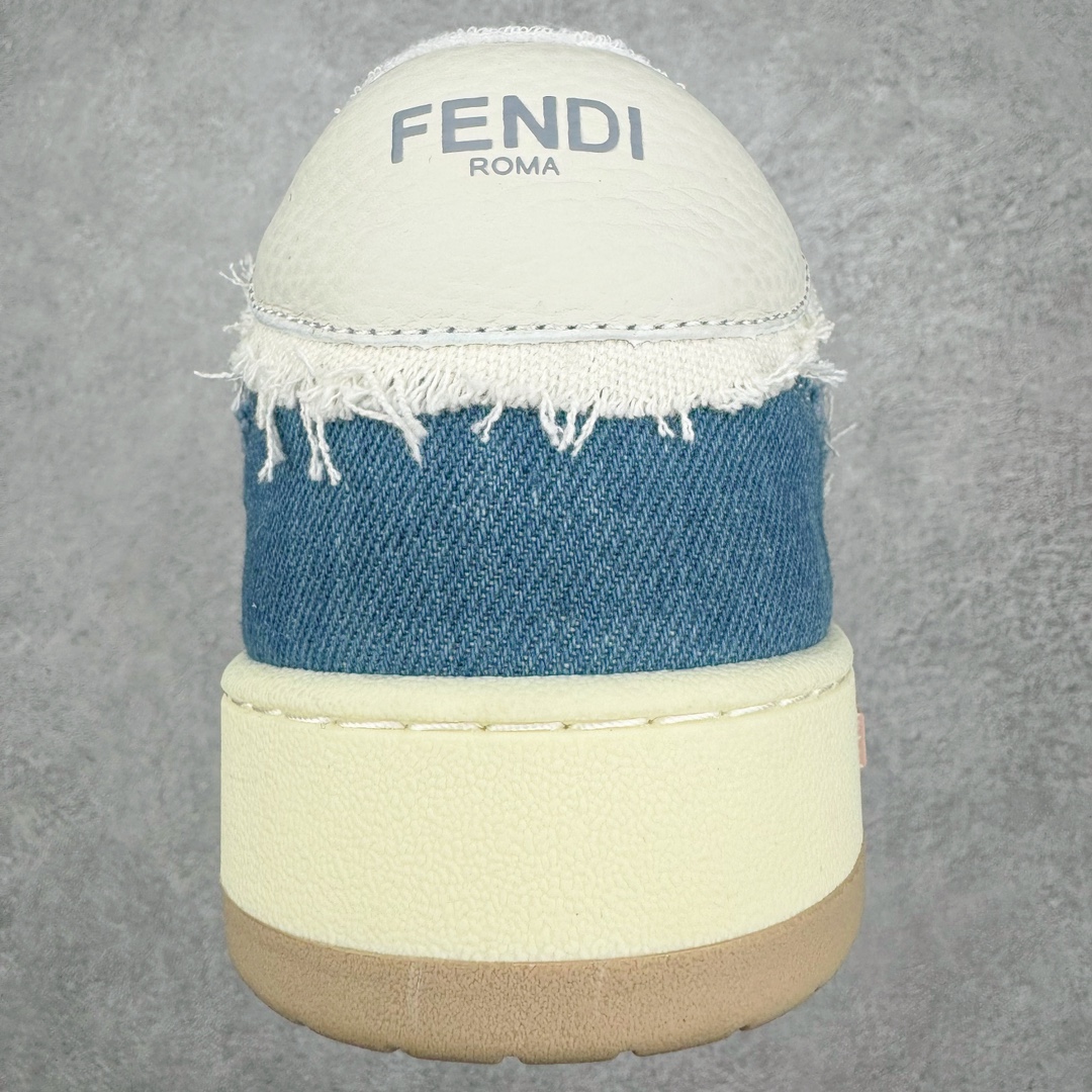 图片[8]-＃S版纯原 FENDI 芬迪 Match sneaters低帮运动鞋 独家定制 全身20几个细节点全部做到一致还原 吊打市面所有版本 独家原装套装配件官方同源 渠道原装订单 全套专柜包装物及配件#鞋底嵌入核心防伪芯片感应装置 FENDI芬迪match最新爆款情侣款运动鞋板鞋原版购入 高工艺无缝细空胶技术 贴楦误差0.05mm,鞋底采用固特异内外锁死工艺 最大限度弯折永不开胶 原鞋一致效果环保无味 鞋面采用麂皮和皮革拼接组合 logo内里采用毛巾绒里 上脚超级柔软 轻便 舒适搭配卫衣 尺码：35 36 37 38 39 40 41 42 43 44 45-选品中心