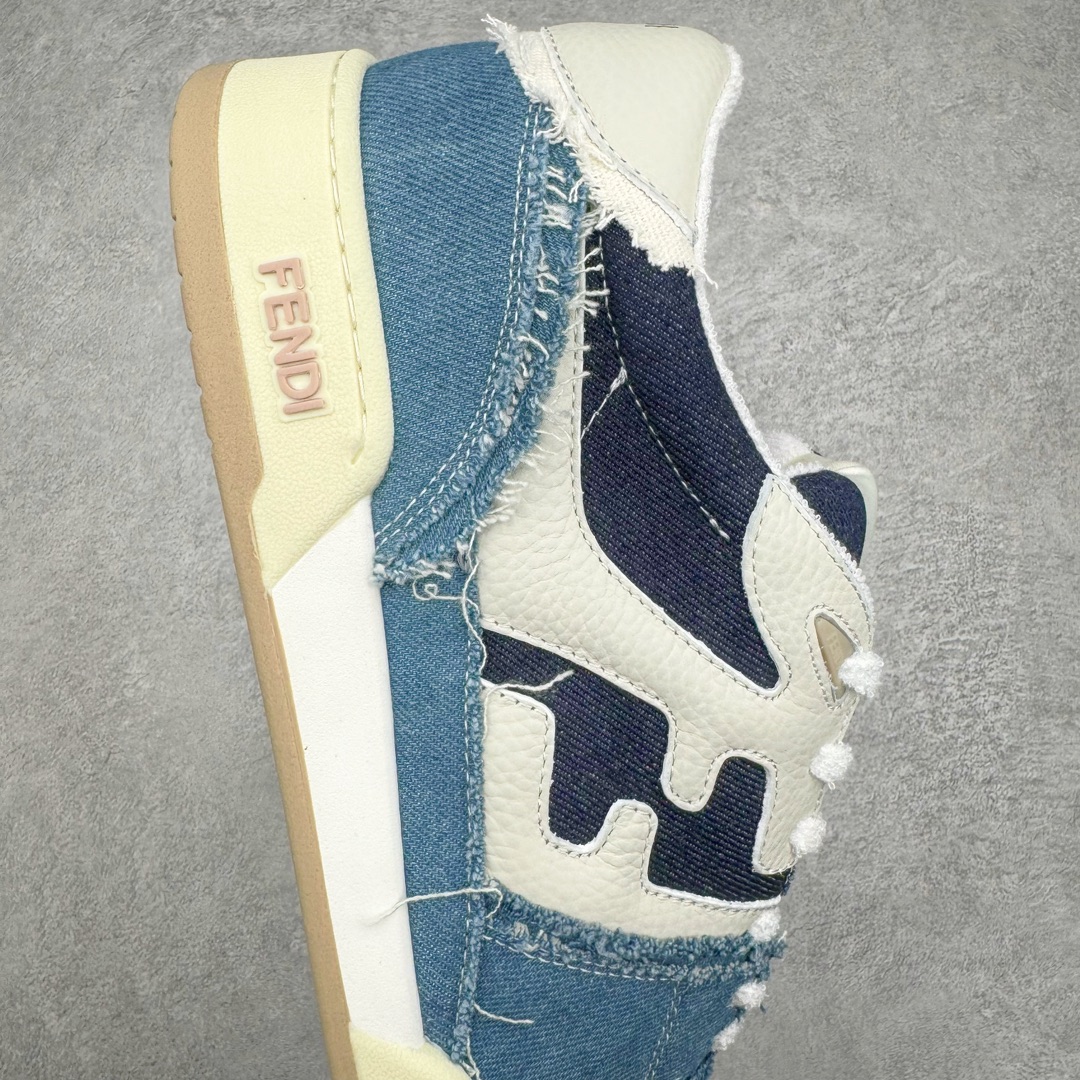 图片[6]-＃S版纯原 FENDI 芬迪 Match sneaters低帮运动鞋 独家定制 全身20几个细节点全部做到一致还原 吊打市面所有版本 独家原装套装配件官方同源 渠道原装订单 全套专柜包装物及配件#鞋底嵌入核心防伪芯片感应装置 FENDI芬迪match最新爆款情侣款运动鞋板鞋原版购入 高工艺无缝细空胶技术 贴楦误差0.05mm,鞋底采用固特异内外锁死工艺 最大限度弯折永不开胶 原鞋一致效果环保无味 鞋面采用麂皮和皮革拼接组合 logo内里采用毛巾绒里 上脚超级柔软 轻便 舒适搭配卫衣 尺码：35 36 37 38 39 40 41 42 43 44 45-选品中心