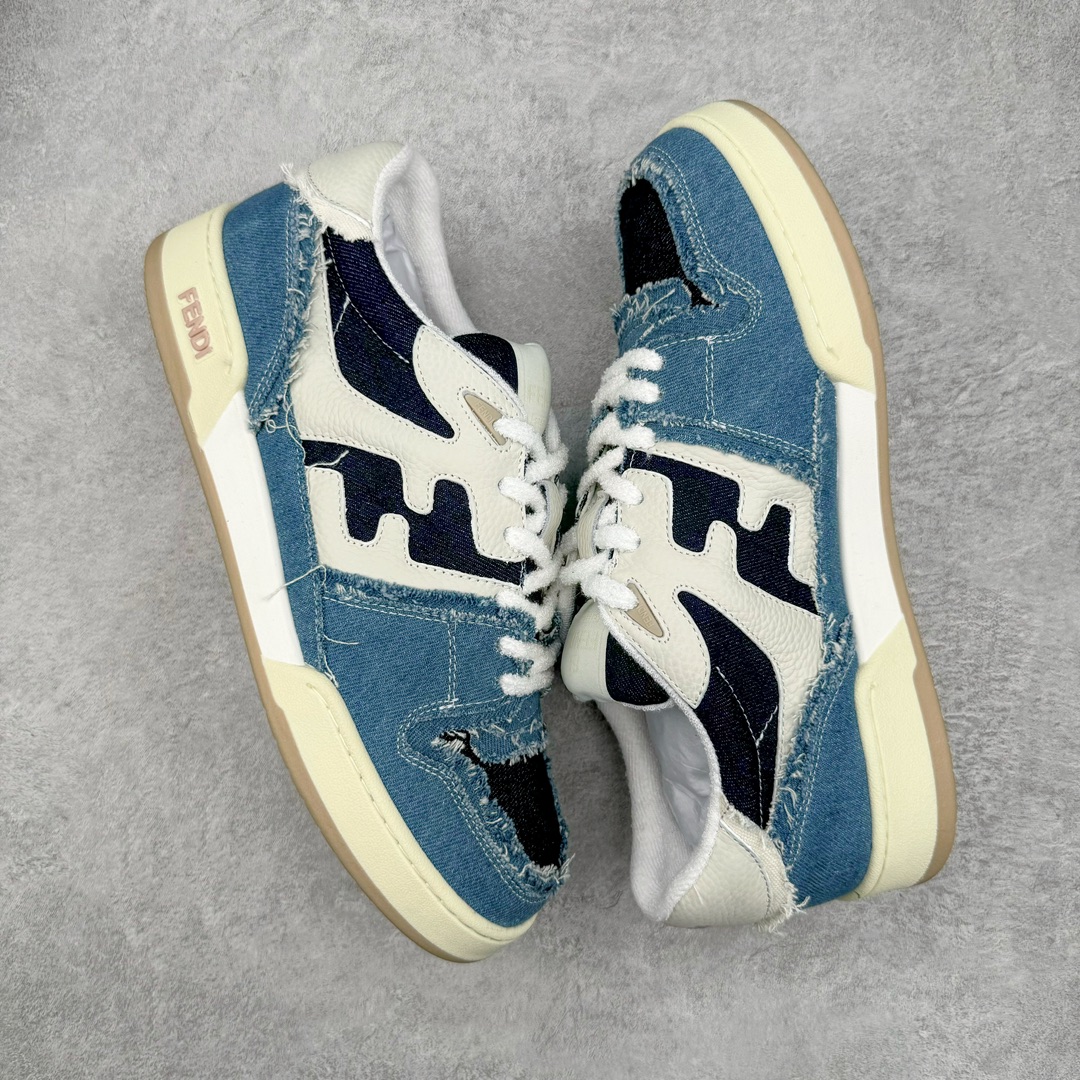 图片[3]-＃S版纯原 FENDI 芬迪 Match sneaters低帮运动鞋 独家定制 全身20几个细节点全部做到一致还原 吊打市面所有版本 独家原装套装配件官方同源 渠道原装订单 全套专柜包装物及配件#鞋底嵌入核心防伪芯片感应装置 FENDI芬迪match最新爆款情侣款运动鞋板鞋原版购入 高工艺无缝细空胶技术 贴楦误差0.05mm,鞋底采用固特异内外锁死工艺 最大限度弯折永不开胶 原鞋一致效果环保无味 鞋面采用麂皮和皮革拼接组合 logo内里采用毛巾绒里 上脚超级柔软 轻便 舒适搭配卫衣 尺码：35 36 37 38 39 40 41 42 43 44 45-选品中心