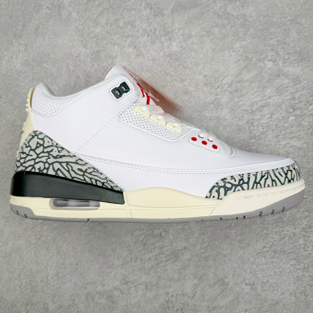 图片[2]-零售💰250 ＃TG福利特价‼Air Jordan AJ3 Retro 全系列三十六色男女鞋陆续出货 配套套现全码福利开炸 长期补货价格一步到位 超性价比产品 欢迎对比 实力大厂成熟流水线出品 品控完美 免检产品 新配色陆续开发 全套原纸板楦头开发 原厂大底磨具加持立体防滑纹理 原装可视Air Sole气垫 原汁原味最完美的三代版型 放心开冲 男女鞋SIZE：36 36.5 37.5 38 38.5 39 40 40.5 41 42 42.5 43 44 44.5 45 46 47.5 编码：by2936050-运动鞋