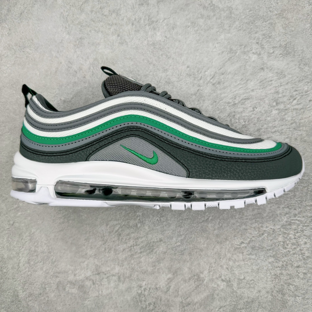 零售💰290 NK Air Max 97 OG 深灰绿 921826-020 原装批次子弹 拆解原鞋开发 打造全市场最强版本子弹 这里只对比原鞋原厂TPU反光材料 市场首家原模原气垫 拒绝套用公底原档案Swoosh电绣 卡色匹配原版 SIZE：36 36.5 37.5 38 38.5 39 40 40.5 41 42 42.5 43 44 44.5 45 编码：Mby2936090-运动鞋