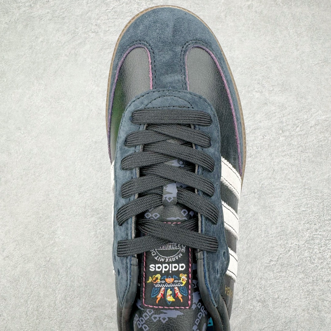 图片[4]-AD Original Samba OG 复古经典轻便板鞋 ID1141 这款桑巴鞋展示了高质量的工艺 带有装饰的超锁缝制和无缝的手感 柔软、柔软的皮革造型和标志性的3条纹完成了精致的外观 正规合身鞋带 鞋面上有绒面鞋垫 橡胶鞋底 享受正畸套筒软感 自50年代首次亮相以来就一直在赢得粉丝的青睐 尺码：36 36.5 37.5 38 38.5 39 40 40.5 41 42 42.5 43 44 44.5 45-选品中心