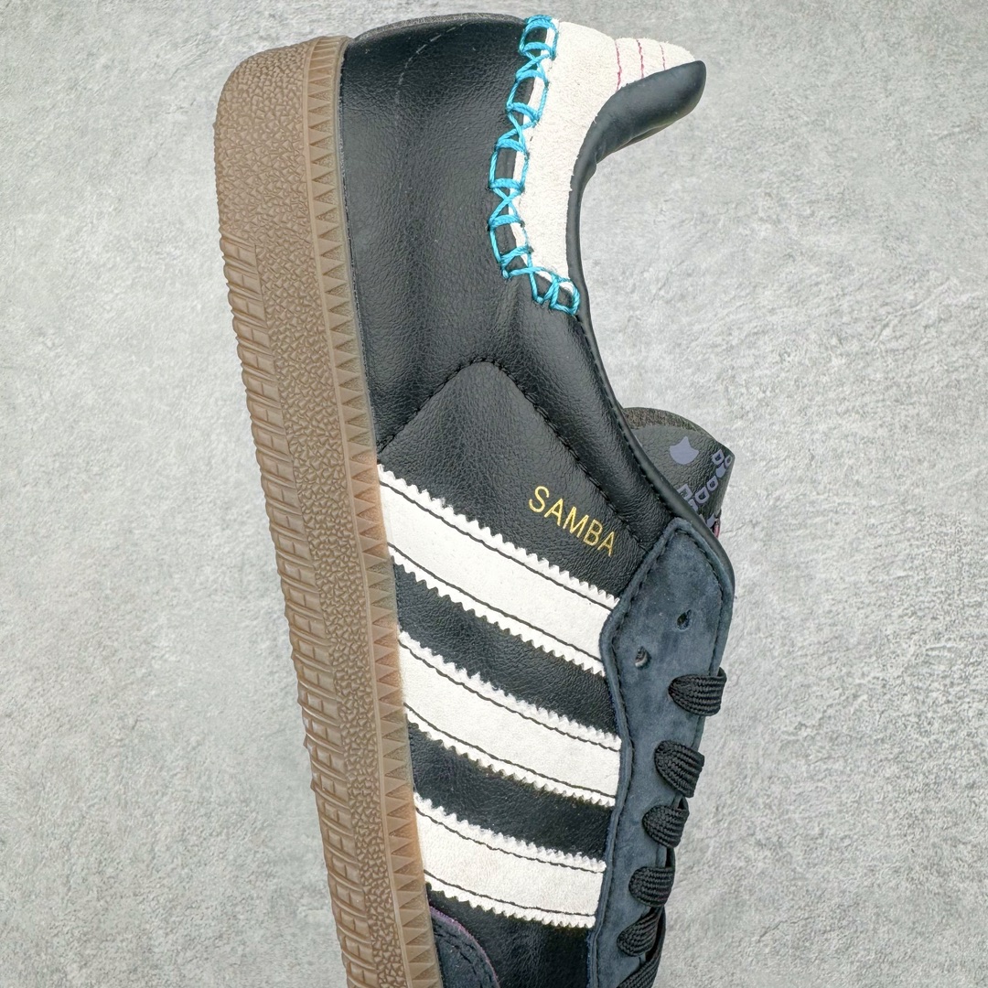 图片[6]-AD Original Samba OG 复古经典轻便板鞋 ID1141 这款桑巴鞋展示了高质量的工艺 带有装饰的超锁缝制和无缝的手感 柔软、柔软的皮革造型和标志性的3条纹完成了精致的外观 正规合身鞋带 鞋面上有绒面鞋垫 橡胶鞋底 享受正畸套筒软感 自50年代首次亮相以来就一直在赢得粉丝的青睐 尺码：36 36.5 37.5 38 38.5 39 40 40.5 41 42 42.5 43 44 44.5 45-选品中心