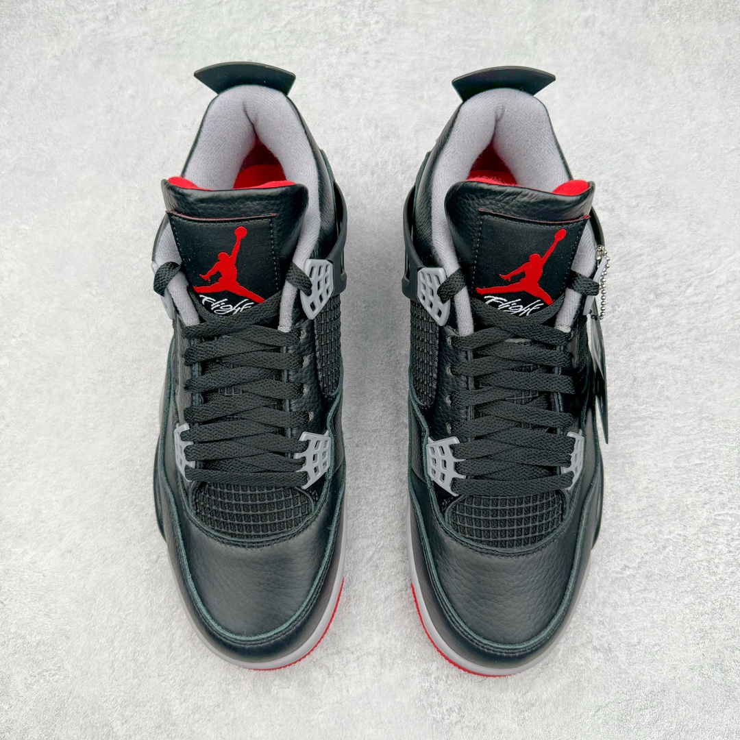 图片[2]-零售💰360 ＃CS Air Jordan AJ4 \”Bred Reimagined\” 黑红2024 FV5029-006 大厂出品 全头层加持 原鞋原楦原纸板同源开发 完美呈现乔4的版型 内侧正确双色网格 还原细节 原厂皮料 正确气垫颜色 正确网格工艺 正确拉帮工艺 全鞋原装材料制作 原档案原模具打造 支持全方位与正品对比 尺码：36 36.5 37.5 38 38.5 39 40 40.5 41 42 42.5 43 44 44.5 45 46 47.5 编码：by3936060-运动鞋